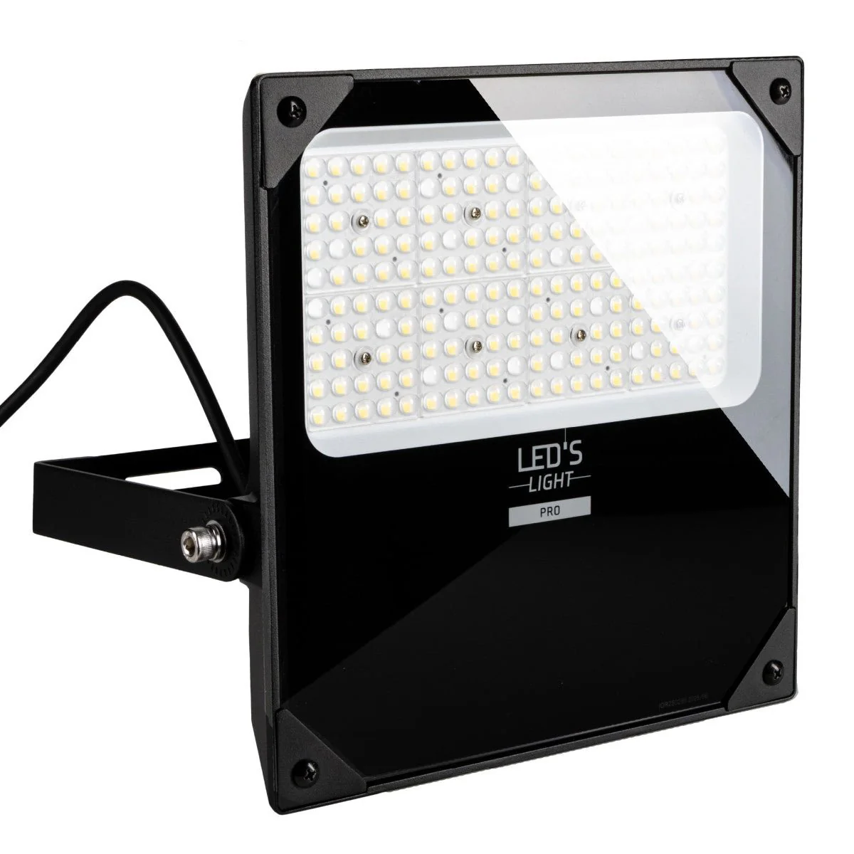 LED's Light pro Schijnwerper floodlight - CCT - 100W 14000lm 3000K/4000K/5000K - Sosen voeding - Zwart - IP66 IK08 Vermogen verstelbaar - Image 3