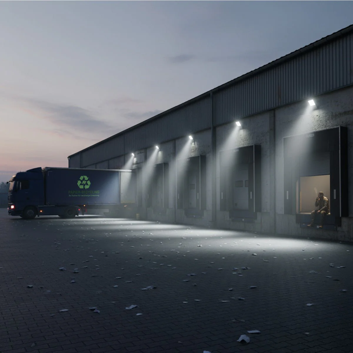 LED's Light pro Schijnwerper floodlight - CCT - 100W 14000lm 3000K/4000K/5000K - Sosen voeding - Zwart - IP66 IK08 Vermogen verstelbaar - Image 5