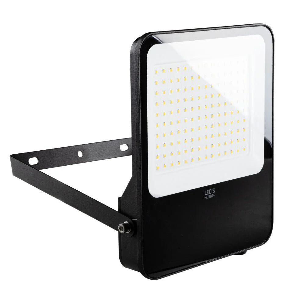 LED's Light Schijnwerper floodlight - 100W 9600lm 4000K - Zwart - IP65 - Image 2