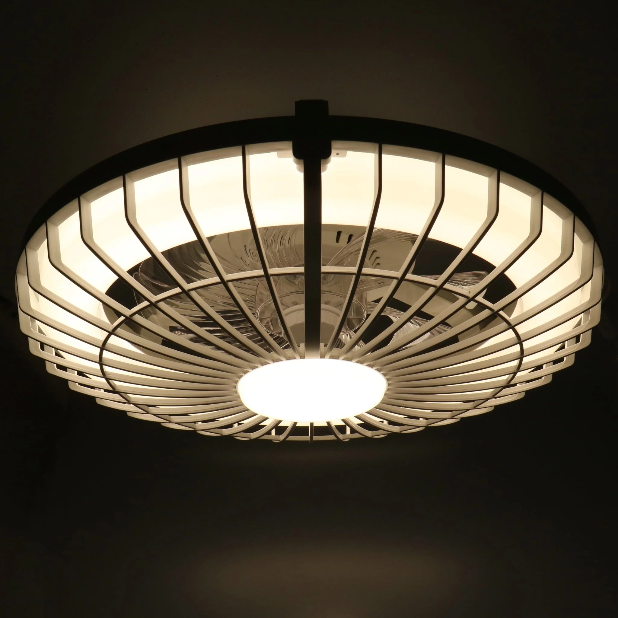 LED's Light Plafondlamp met LED verlichting en ventilator - Dimbaar en instelbare kleurtemperatuur – Incl. afstandsbediening - Image 11