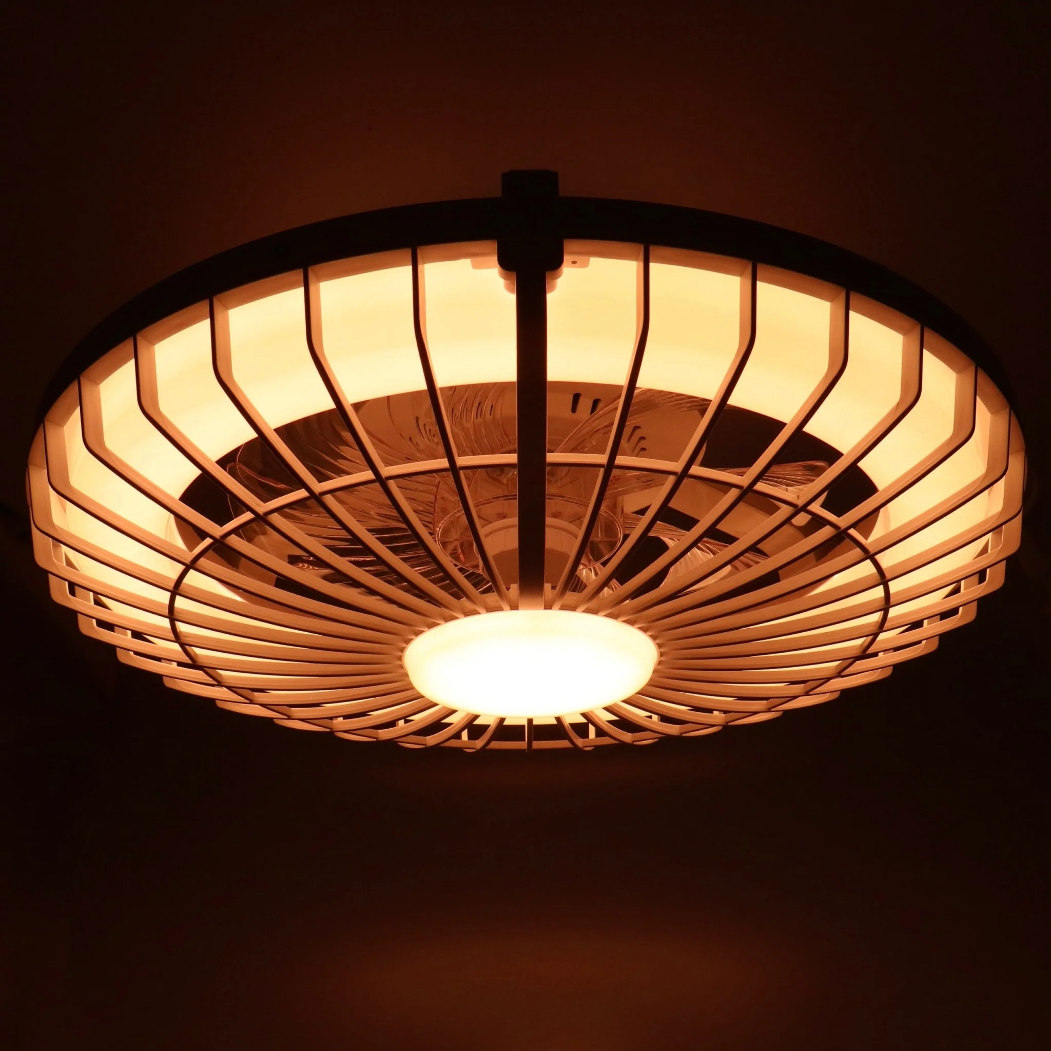 LED's Light Plafondlamp met LED verlichting en ventilator - Dimbaar en instelbare kleurtemperatuur – Incl. afstandsbediening - Image 9