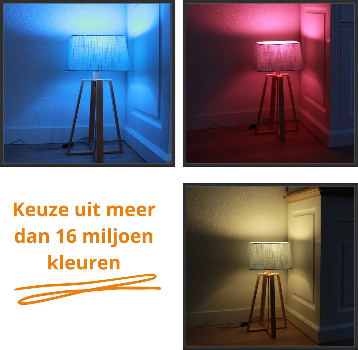 IDINIO Smart LED Spot GU10 - White & Color - Dimbaar - Bedienbaar met App - Image 3