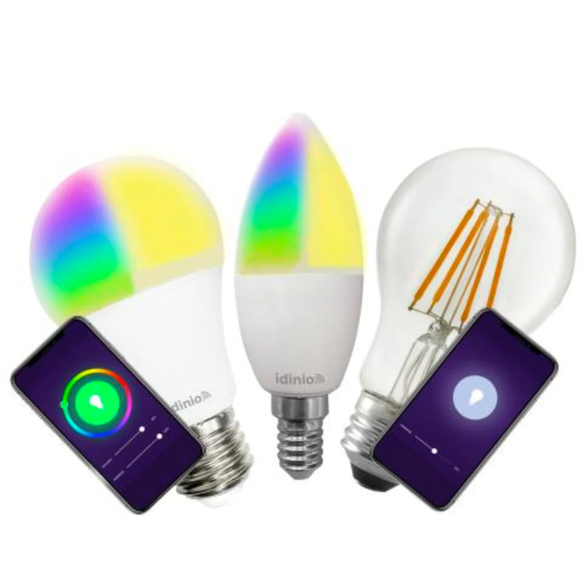 Smart LED Lamp E27 helder - Dimbaar warm wit licht - Bedienbaar met App - Image 4