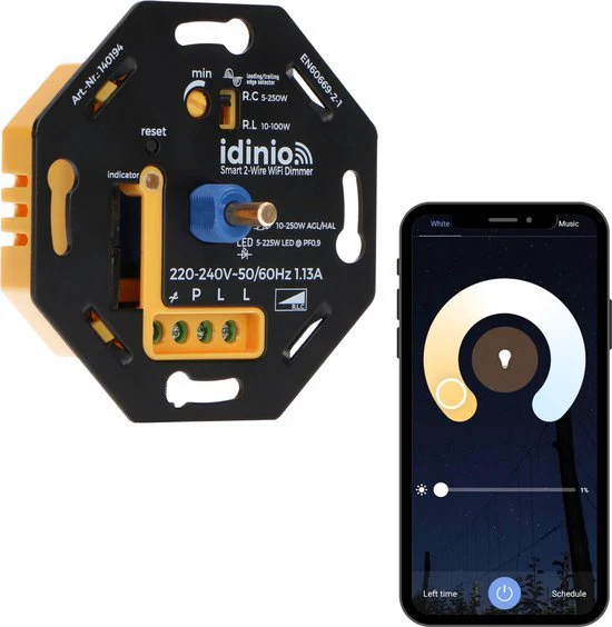 Smart WIFI dimmer met App - LED Dimmer - Fase afsnijding - Fase aansnijding - Image 3