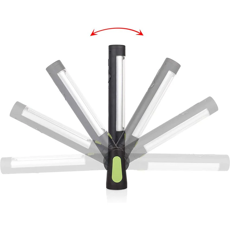 Smartwares LED Looplamp op batterijen met haak - Draai- en Kantelbaar - Draadloos - Zwart - Image 4