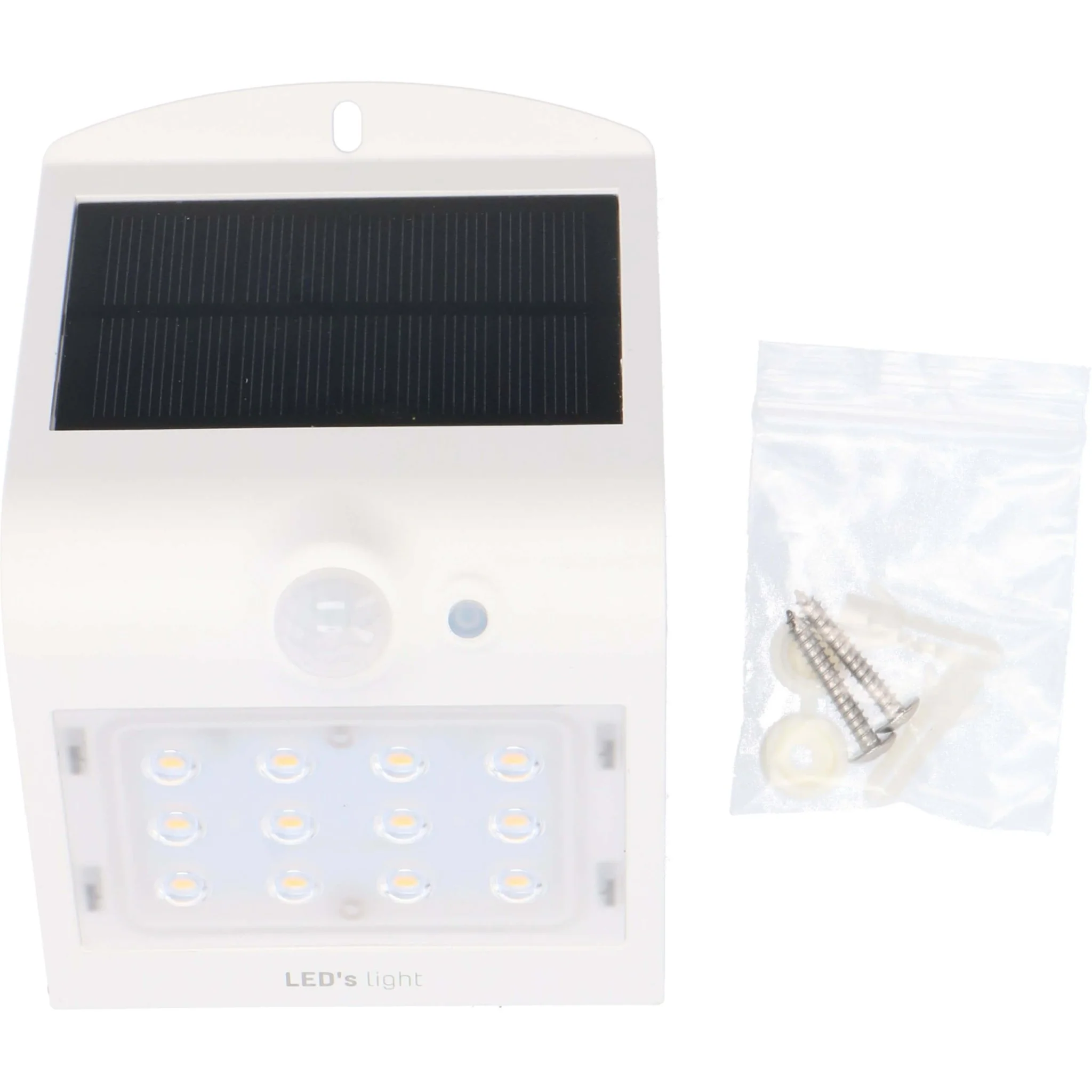 LED's Light Solar LED Wandlamp met Bewegingssensor 220 - 3 lichtstanden - Automatisch aan/uit - Wit - Image 6