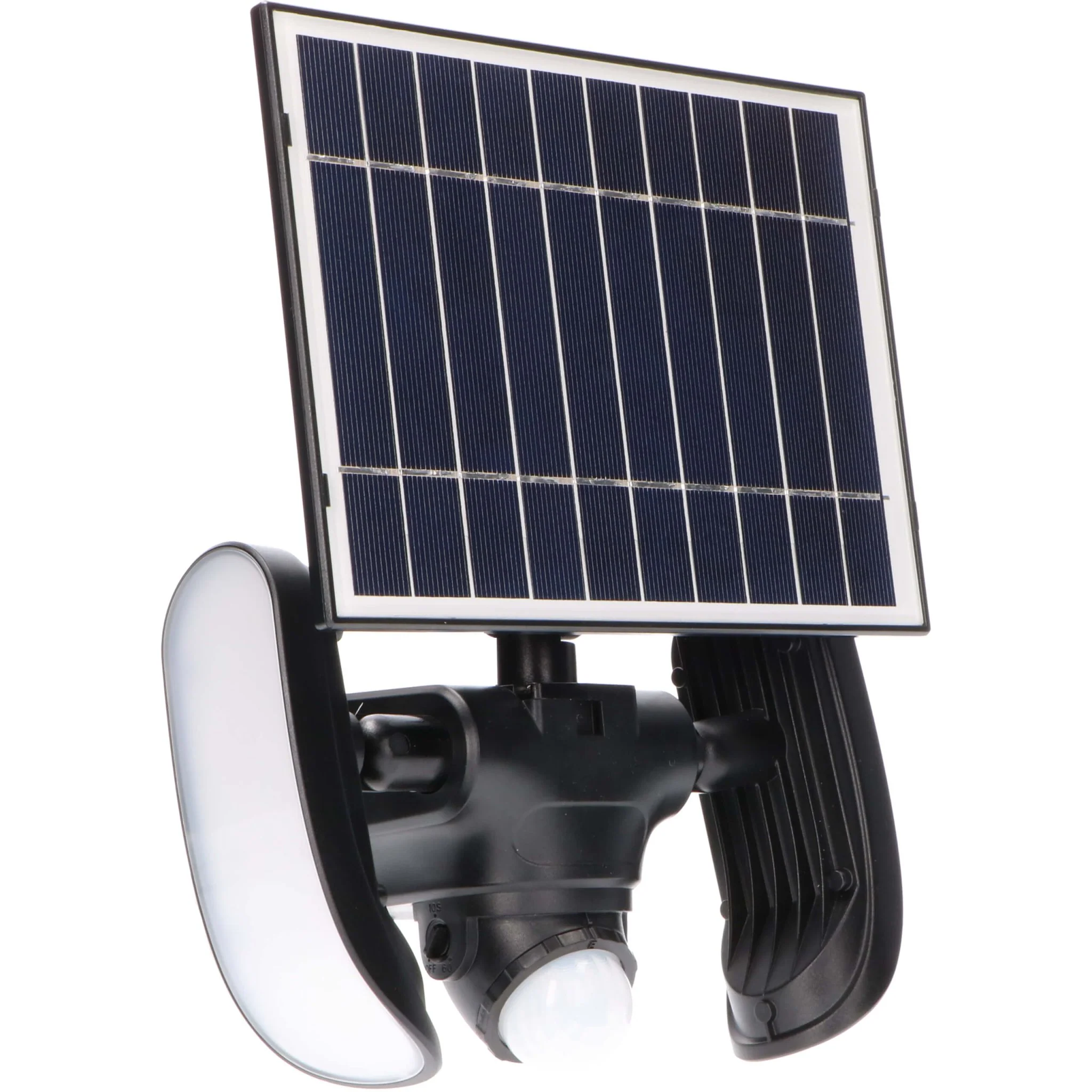 LED's Light Solar LED Buitenlamp met Bewegingssensor - 2 lichts - Automatisch aan/uit - Afneembaar paneel - Zwart - Image 9