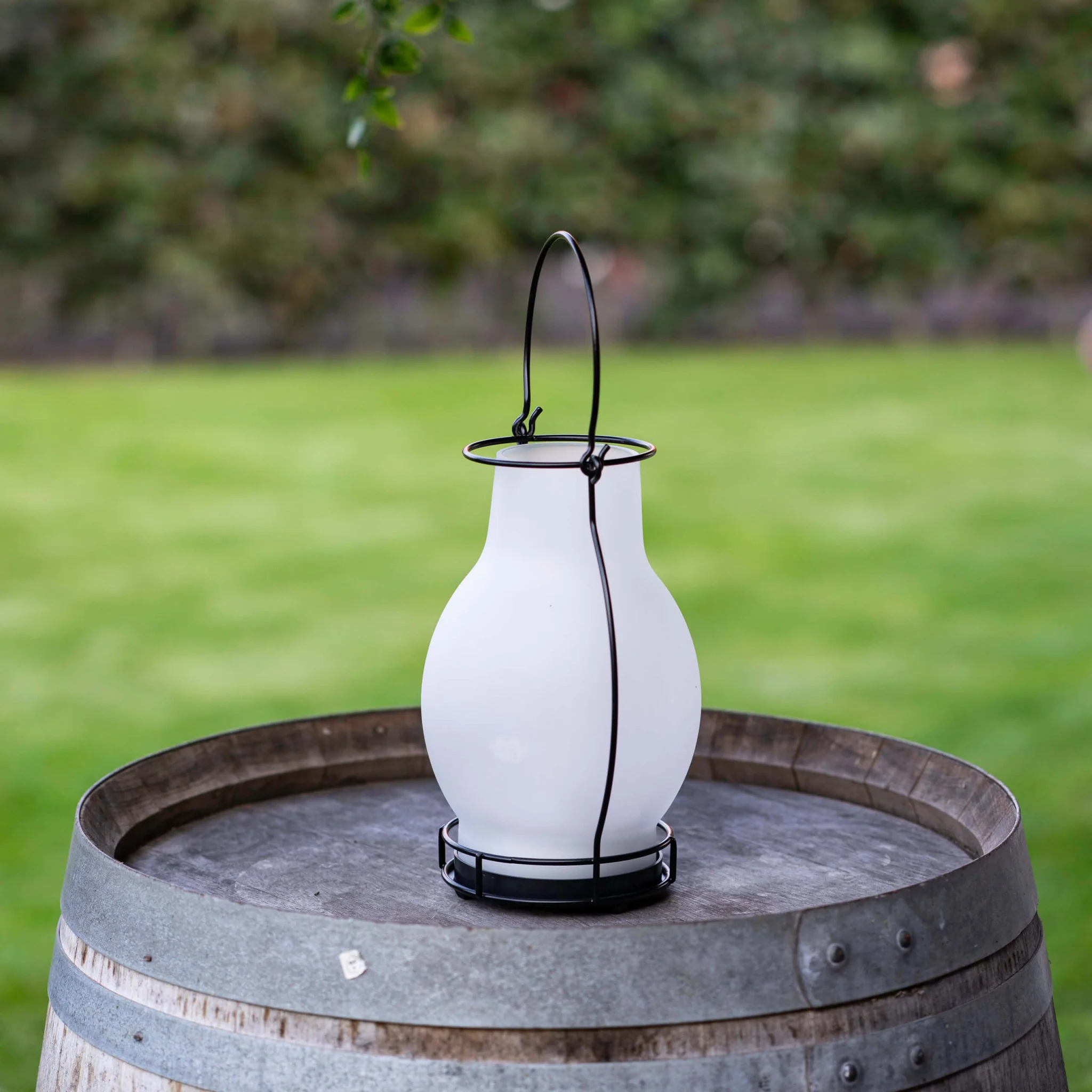 Solar Olielamp op zonne-energie met sensor - Automatisch aan/uit - Draadloos - 28 cm - Image 2