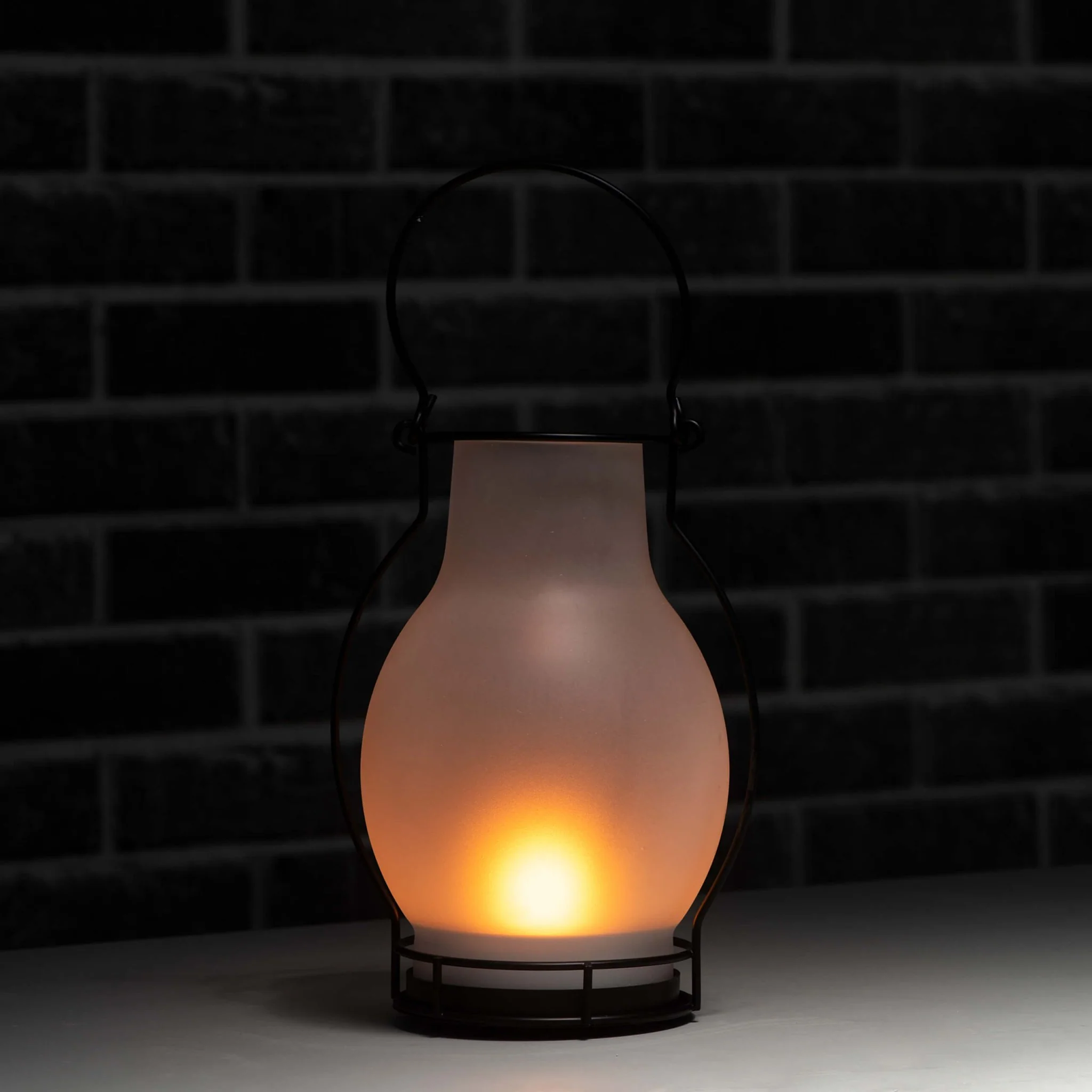 Solar Olielamp op zonne-energie met sensor - Automatisch aan/uit - Draadloos - 28 cm - Image 4