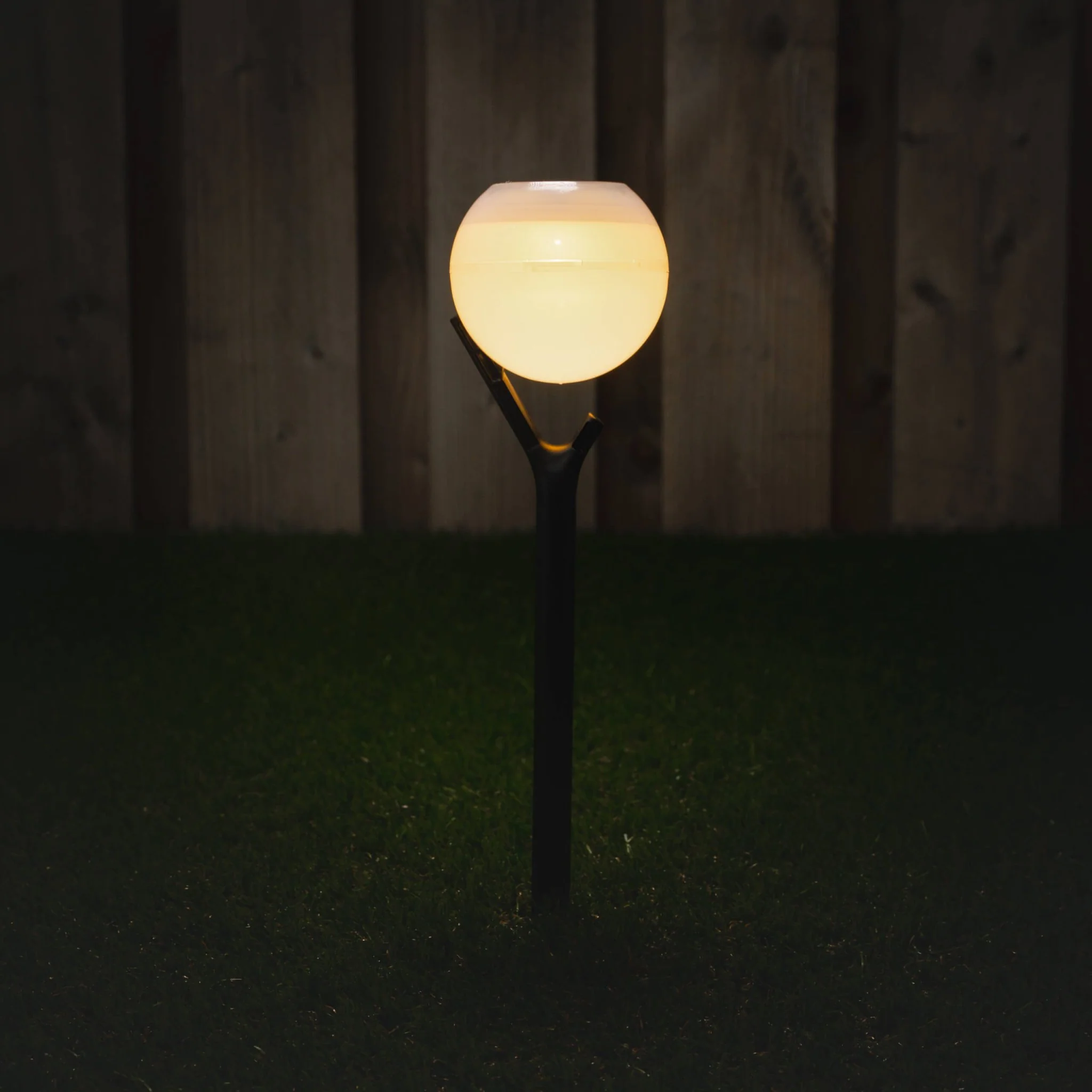 Solar LED Tuinlamp met sensor - Nice - Draadloos - Warm wit - Auto aan/uit - 40 cm - Image 3