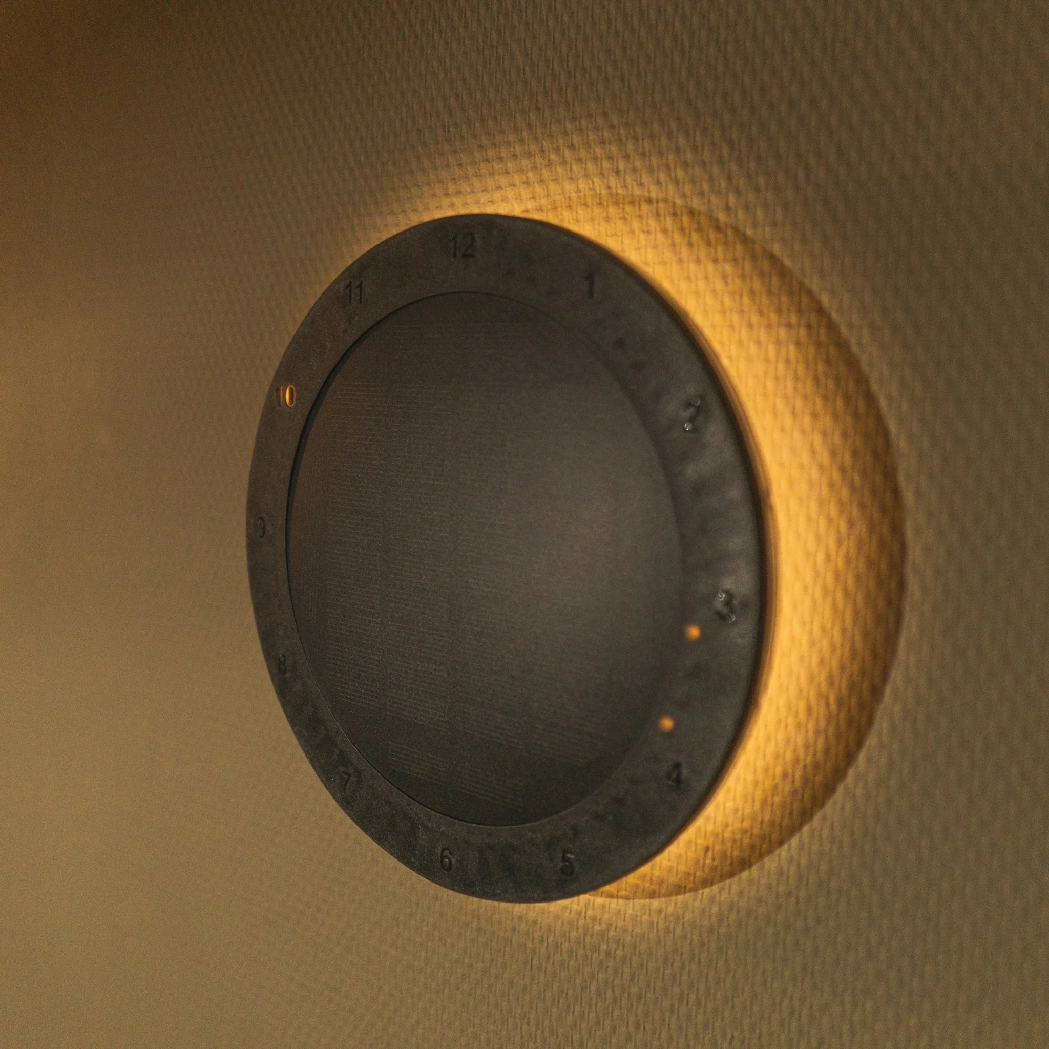 LED's Light Solar Wandklok voor Buiten - Draadloos op zonne-energie - Automatisch aan/uit - 22 cm - Image 13