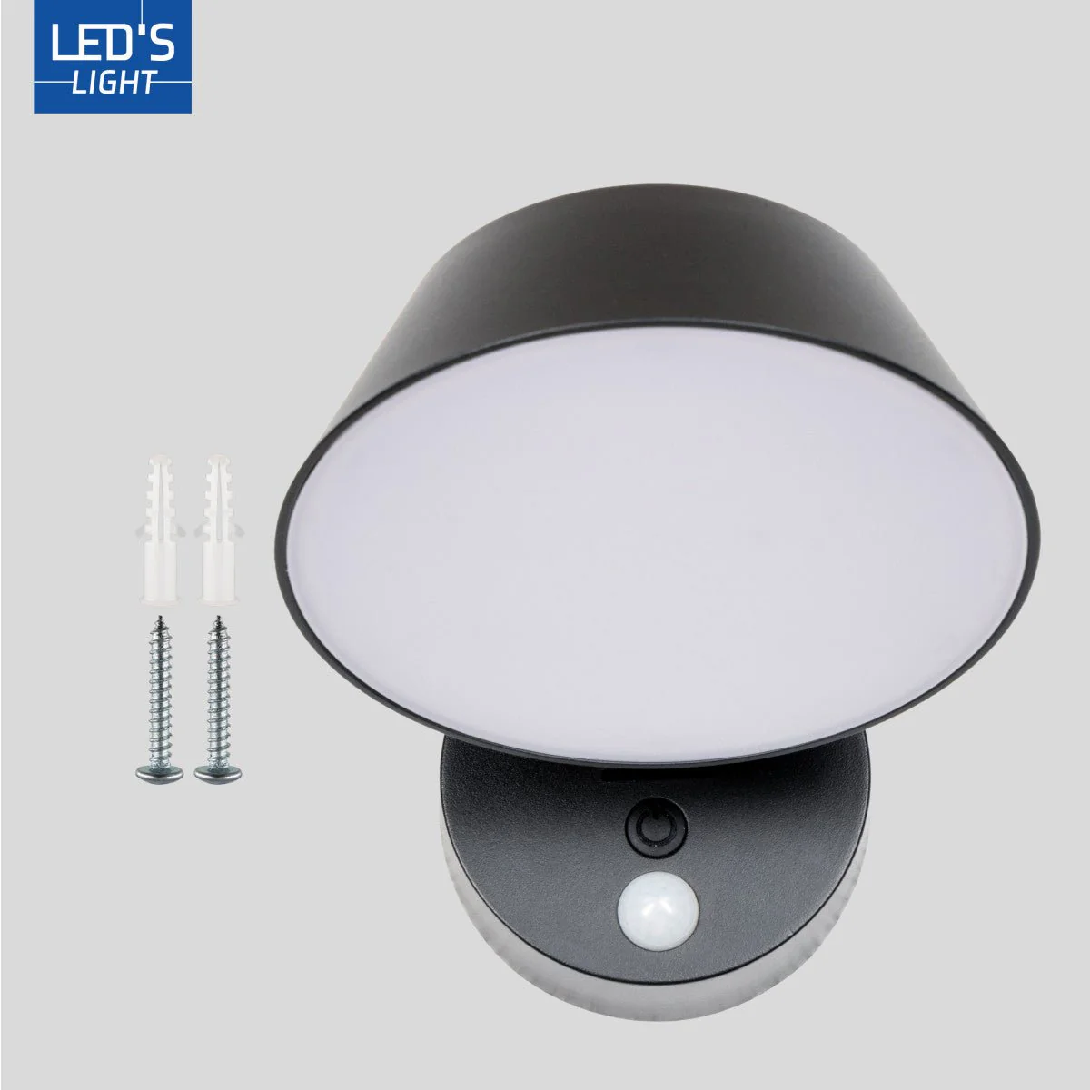 Solar Wandlamp Buitenlamp met Bewegingssensor - 350lm - 4000K - Zwart - IP54 - Sensor - Image 9
