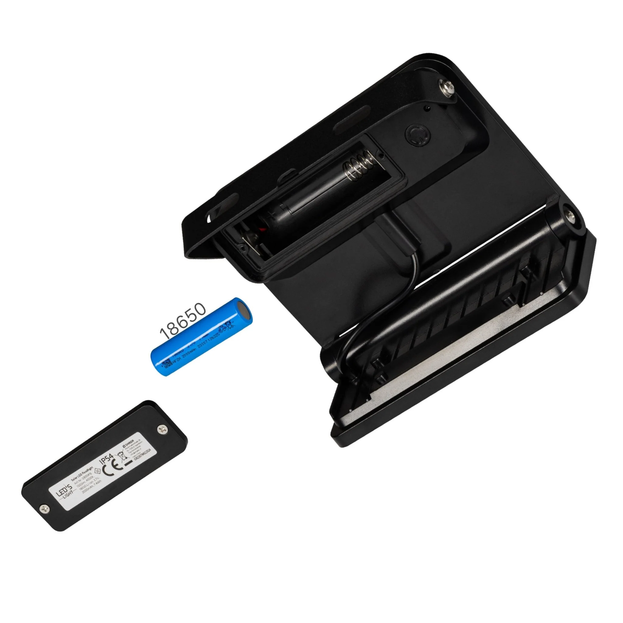 SolarEssence LED Buitenlamp met Bewegingssensor - Wandbevestiging - 1000 Lumen - IP54 Waterdicht - Image 9