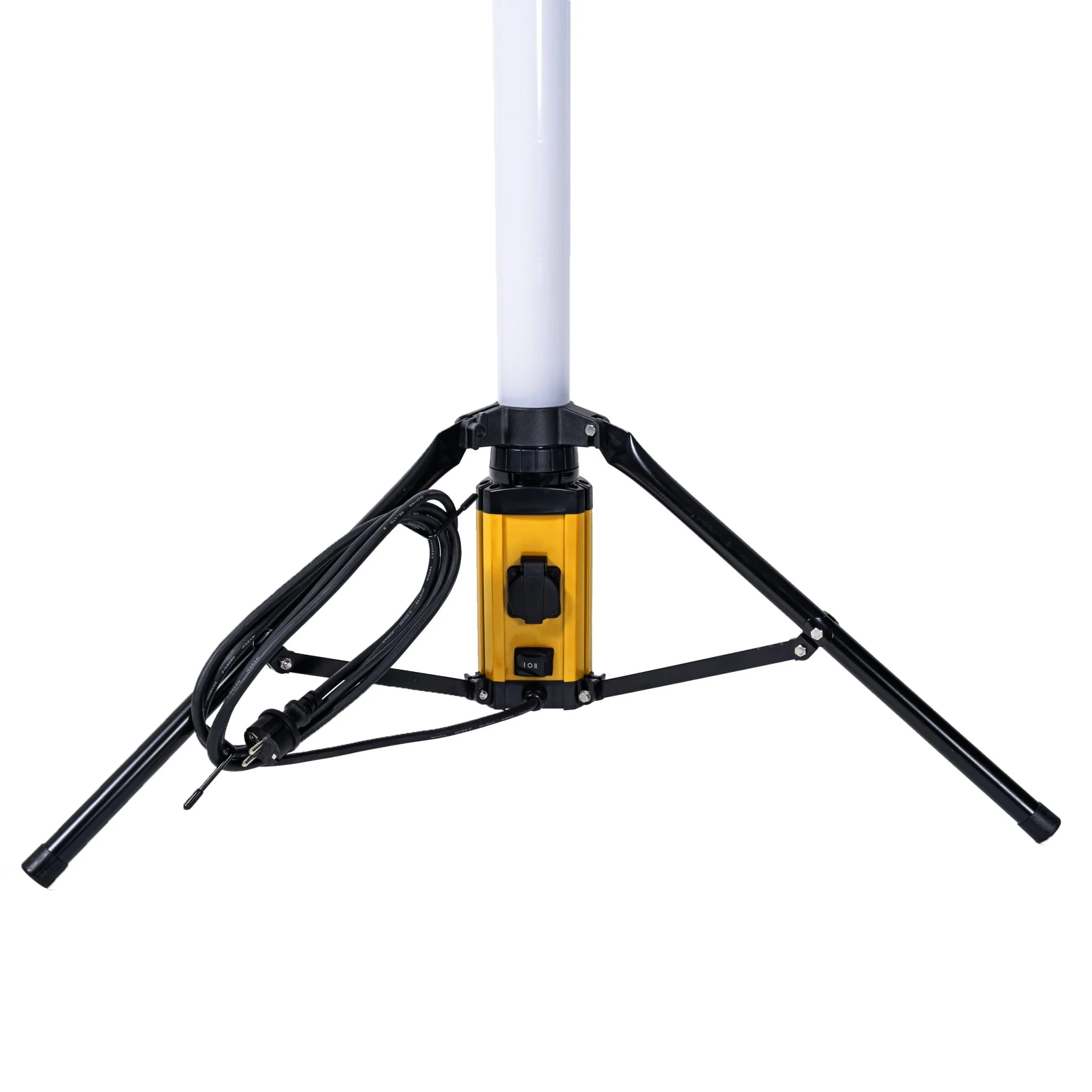 LED's Work Tripod Bouwlamp 12000 - 360 graden rondom licht - Extra stopcontact aansluiting - IP54 waterdicht - 100W - Image 6