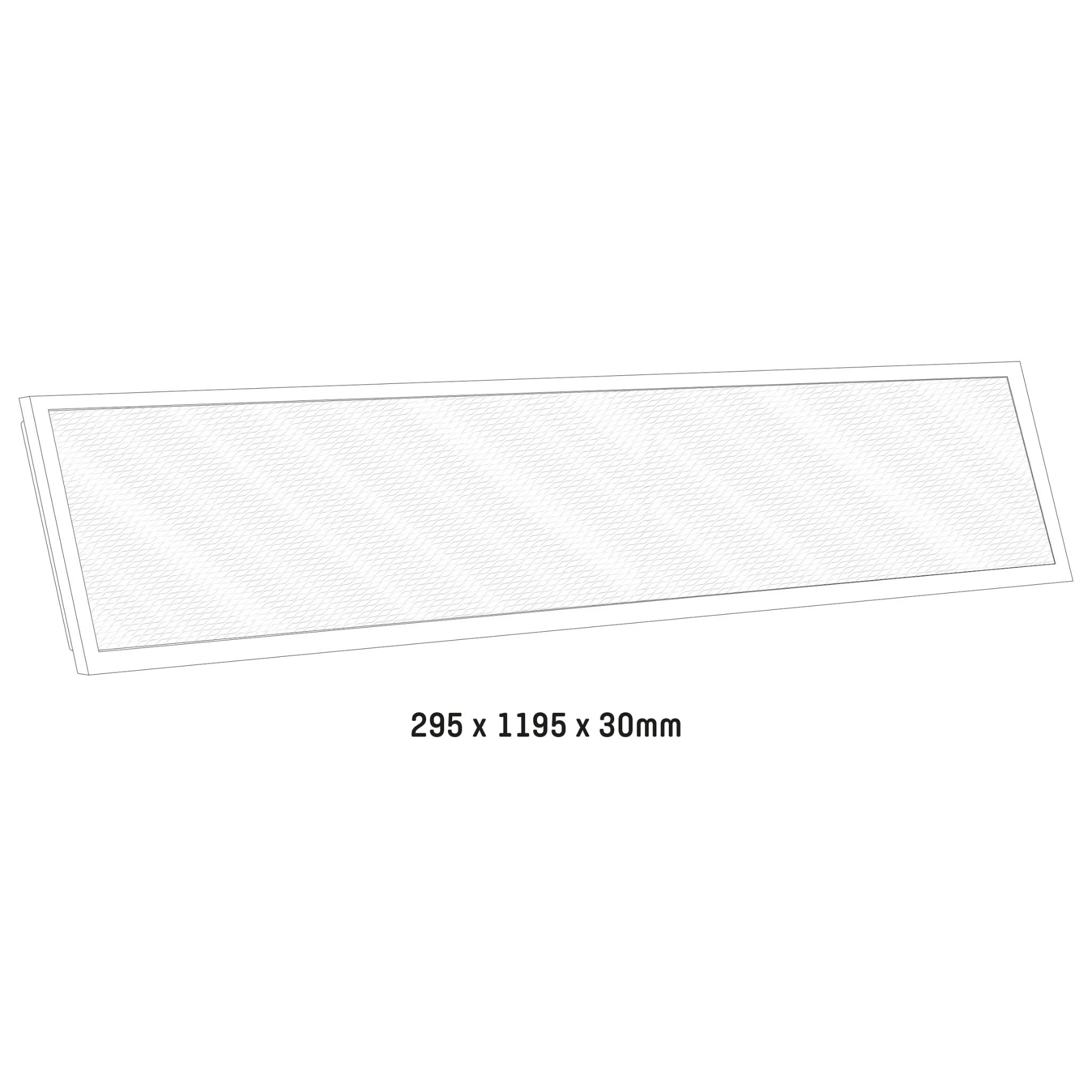 LongLife LED Paneel 30 x 120 cm - Lichtkleur dimbaar van warm naar koud wit - 130 lm/w - Image 6