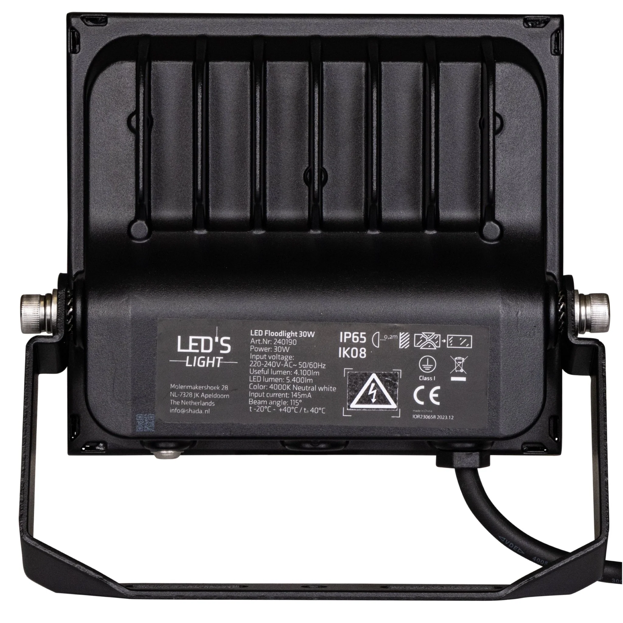 LED's Light Floodlight 4800 - Waterbestendig en Kantelbaar - 30W - Image 7