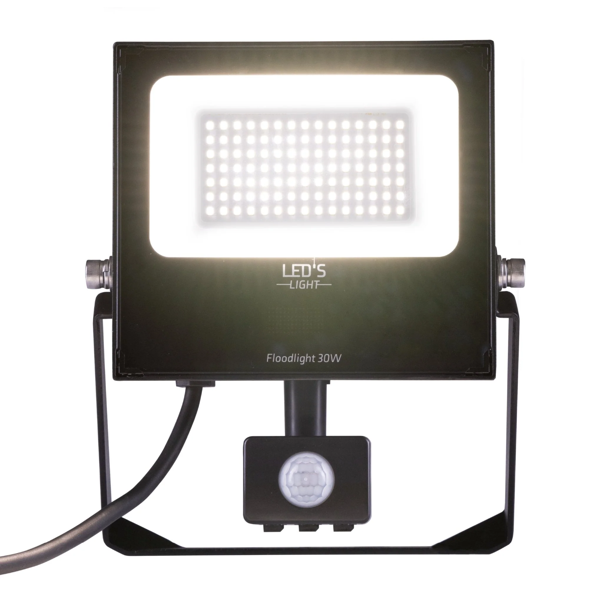 UltraFlood LED Schijnwerper 30W met Bewegingssensor en Daglichtsensor - Kantelbaar - 5400 Lumen - IP65 - Image 3