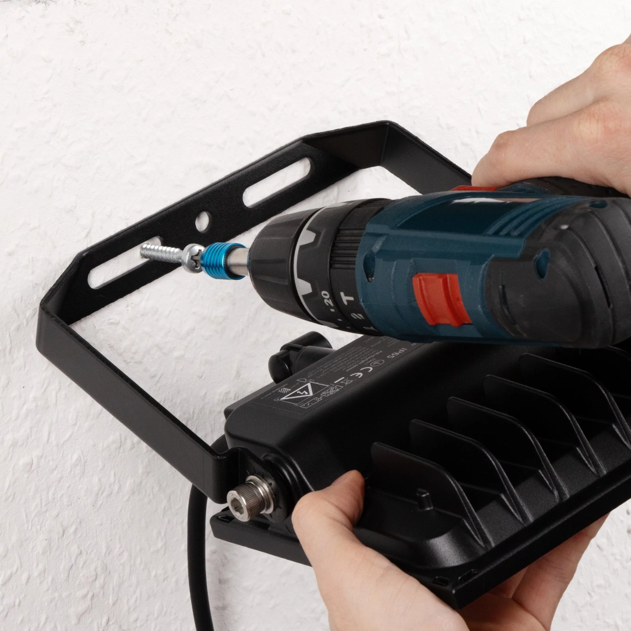 UltraFlood LED Schijnwerper 50W 4000K met Bewegingssensor en Daglichtsensor - Kantelbaar - 8000 Lumen - IP65 - Image 11