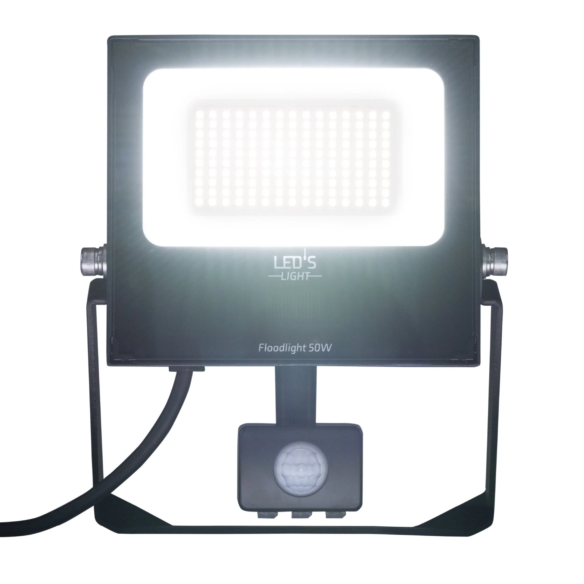 UltraFlood LED Schijnwerper 50W 4000K met Bewegingssensor en Daglichtsensor - Kantelbaar - 8000 Lumen - IP65 - Image 12