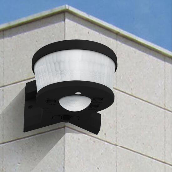 LED's Light Pro Bewegingssensor met Hoekbeugel Universeel - 12 meter bereik - Zwart - Image 3