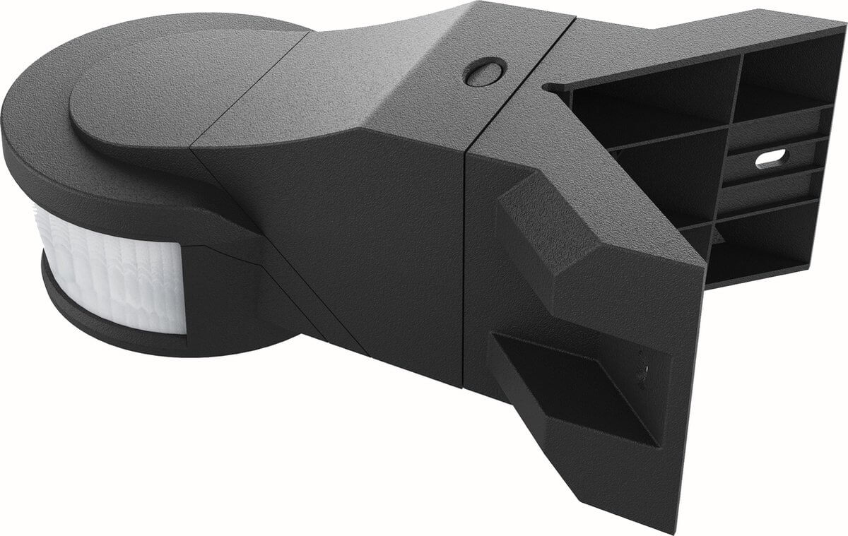 LED's Light Pro Bewegingssensor met Hoekbeugel Universeel - 12 meter bereik - Zwart - Image 5
