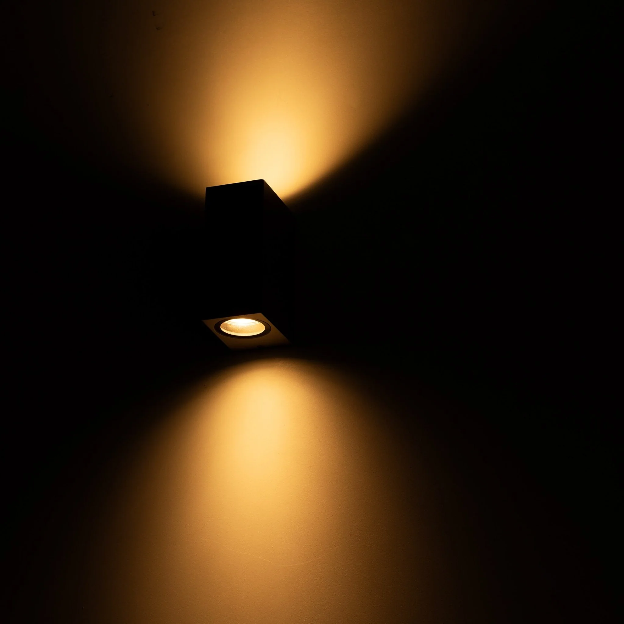 LED's Light LED Buitenlamp met GU10 fitting - Rechthoek - IP44 - Grijs - Model Milaan - Image 3