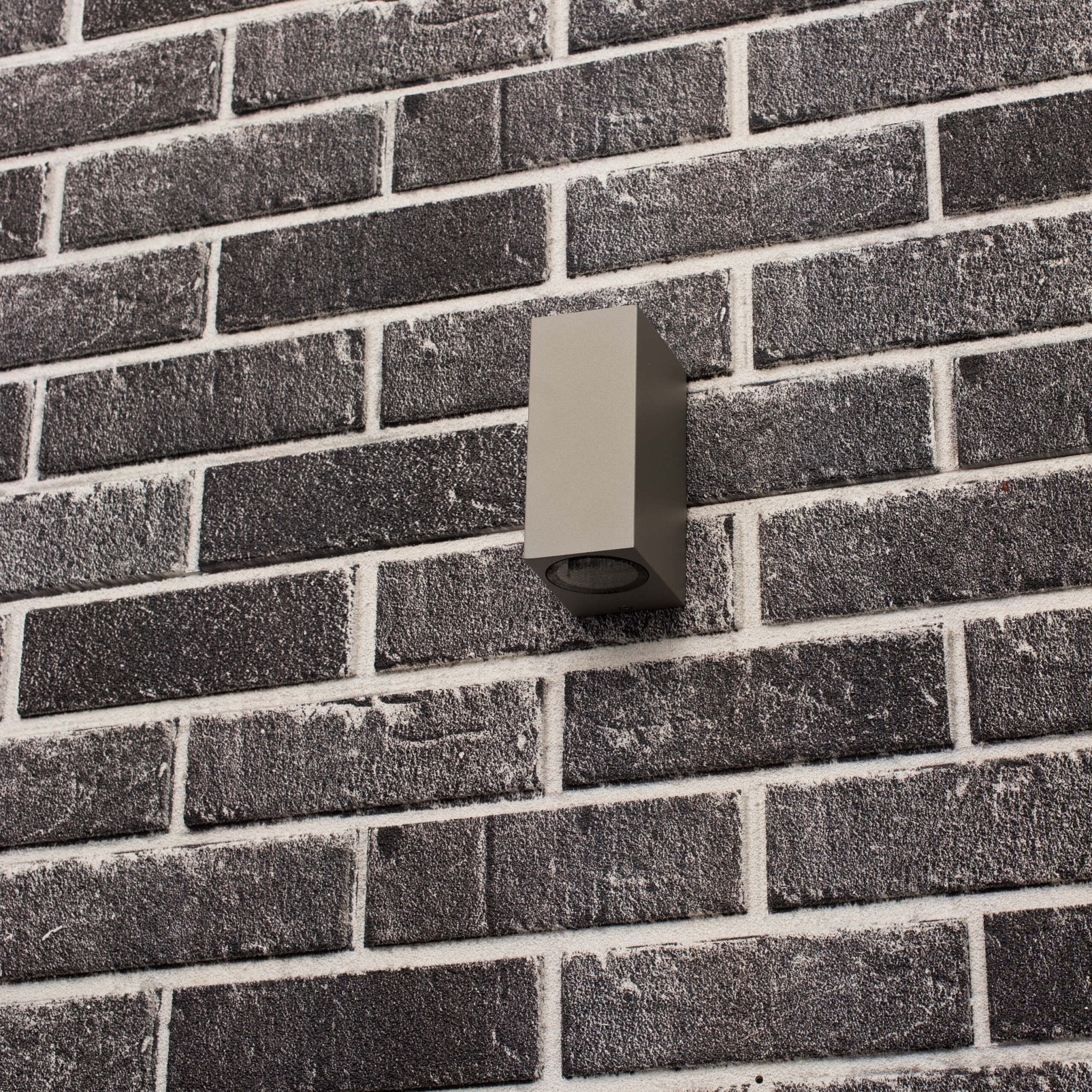 LED's Light LED Buitenlamp met GU10 fitting - Rechthoek - IP44 - Grijs - Model Milaan - Image 4