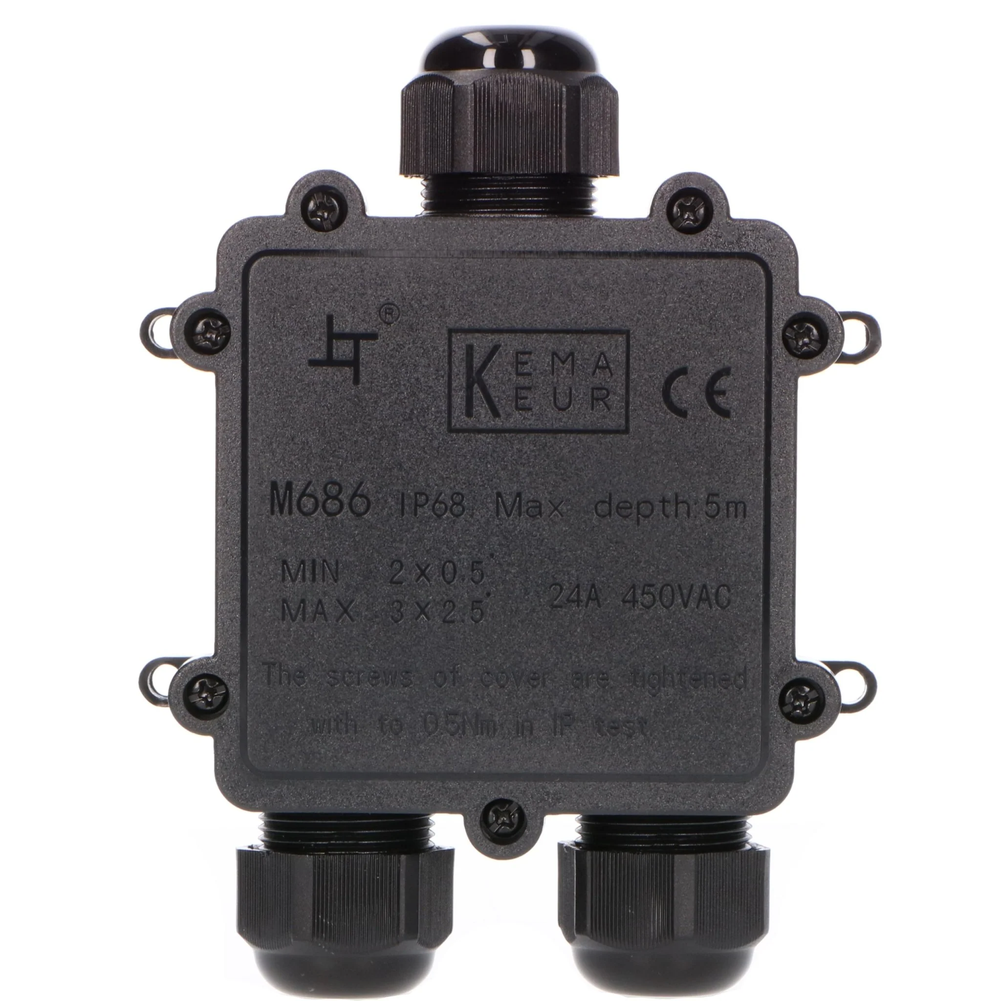 LED's Light Pro Kabeldoos I-connector - IP68 waterdicht - Lasdoos voor kabels van 4 tot 12 mm - Image 3