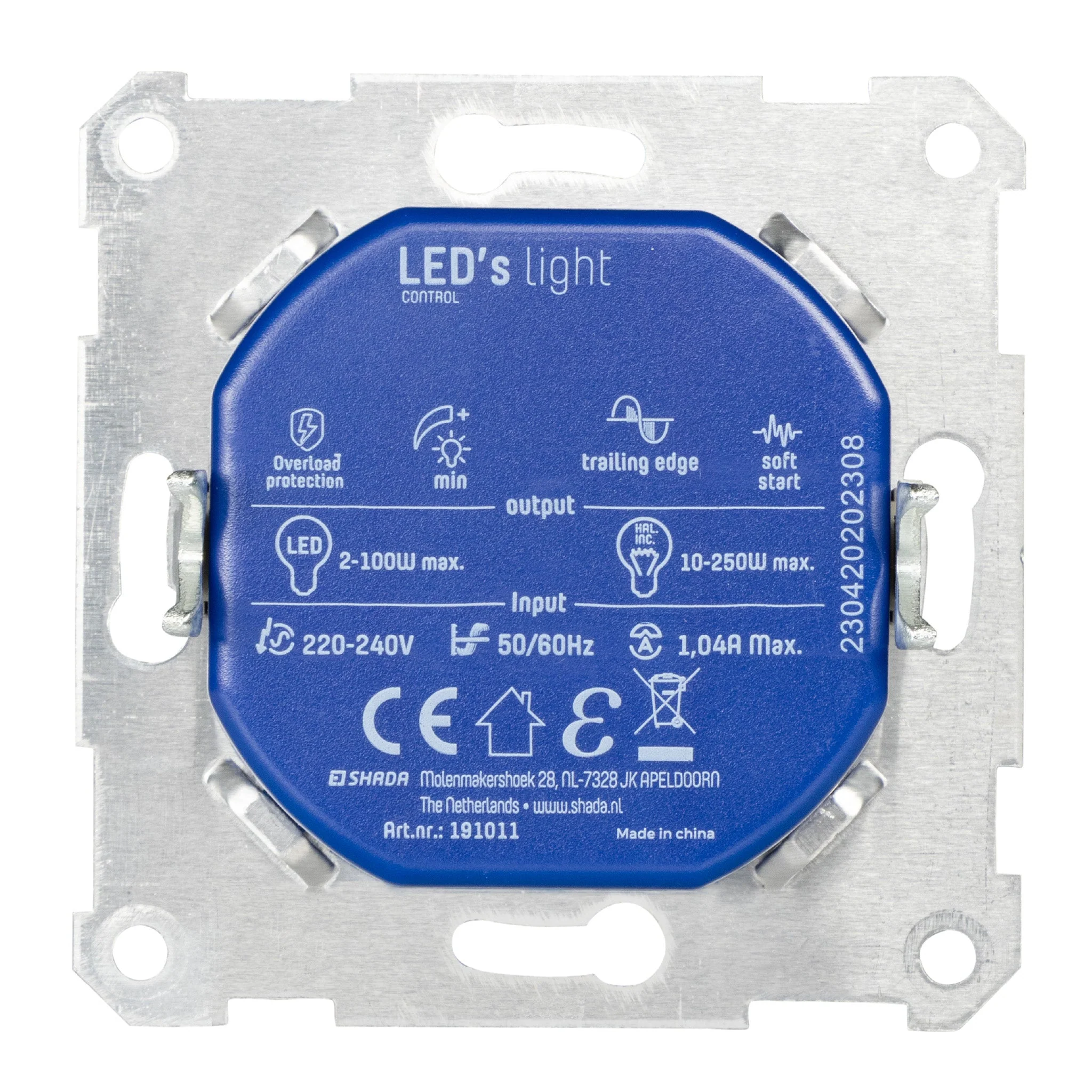 LED's Light Universele LED dimmer - 2 tot 250W - Fase afsnijding - Image 5