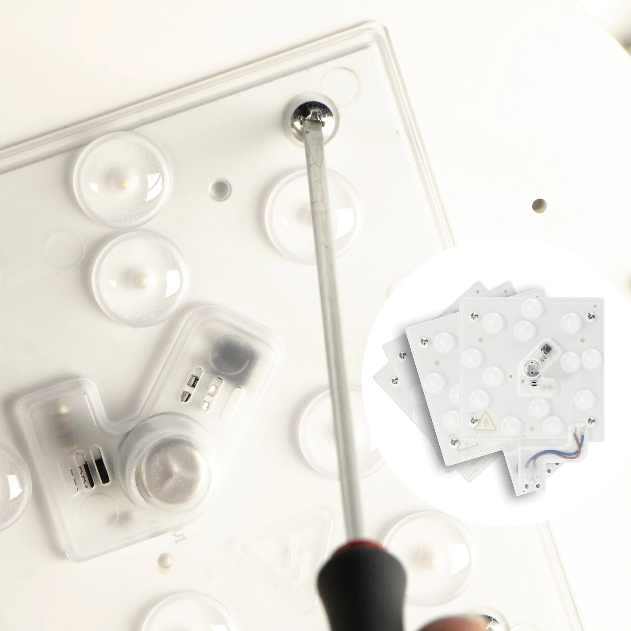 LED's Light Universele Plafondlamp 1160 - Ø 27 cm - Warm wit (3000K) - Spatwaterdicht IP44 - Image 10