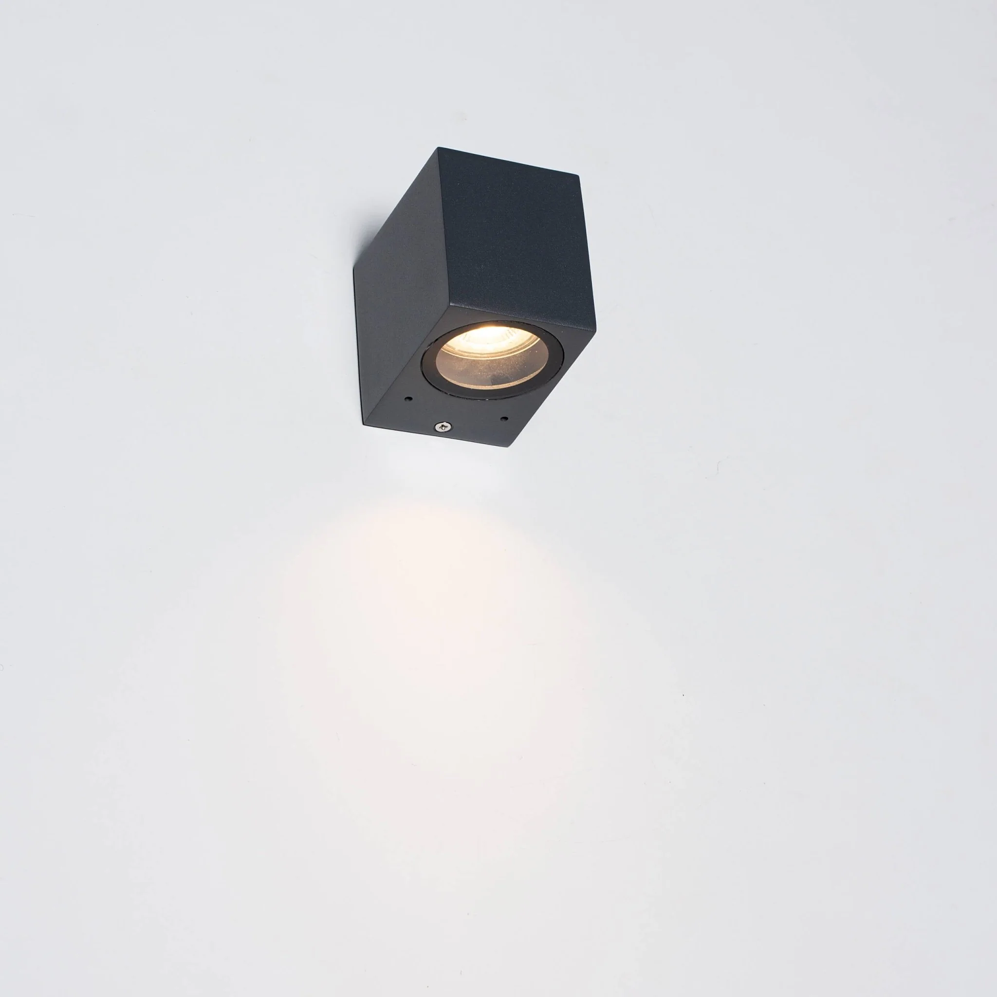 NØRD Down - LED's Light LED Wandlamp Buiten met GU10 fitting - Vierkant - IP44 - Antraciet - Model Rome - Image 5