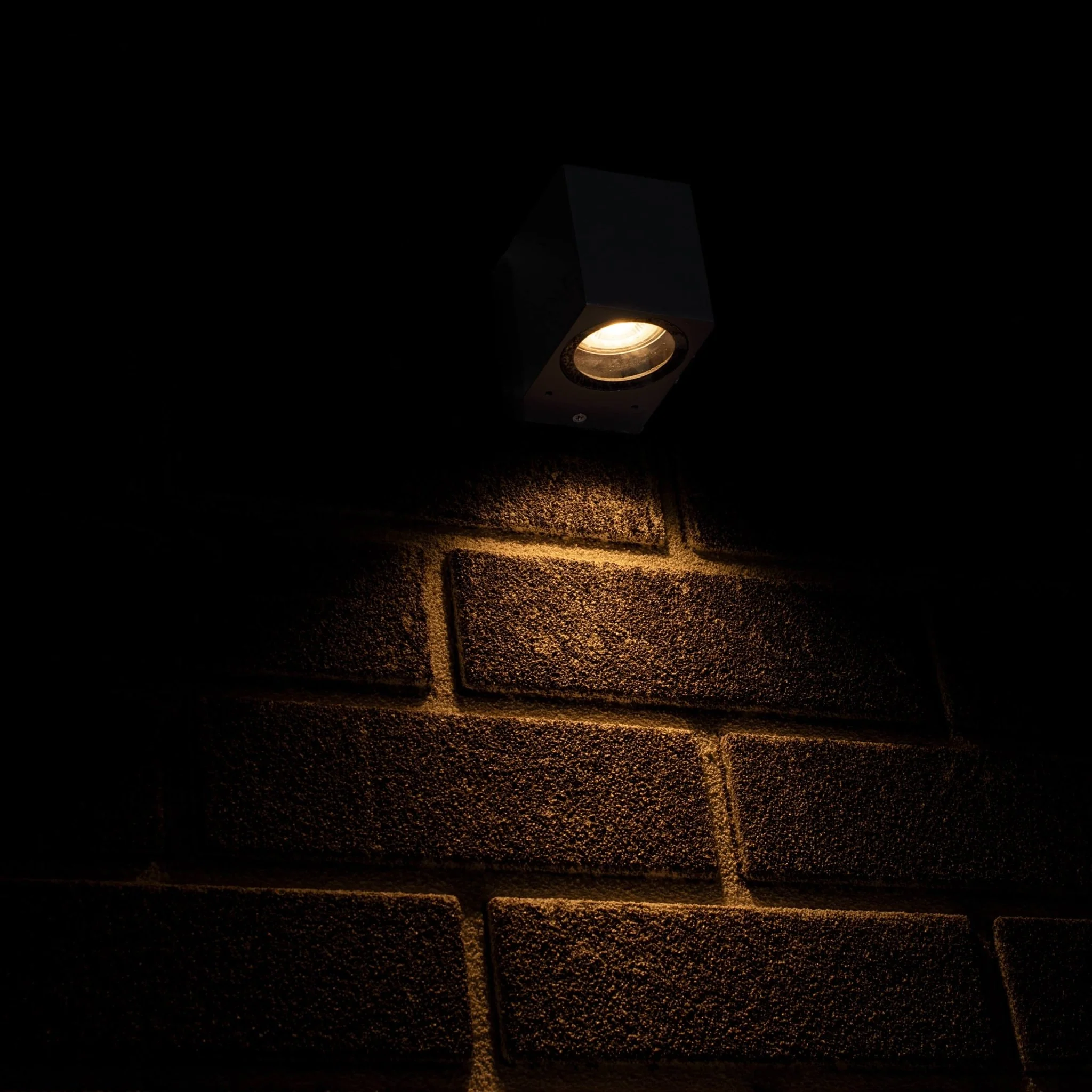 NØRD Down - LED's Light LED Wandlamp Buiten met GU10 fitting - Vierkant - IP44 - Antraciet - Model Rome - Image 7