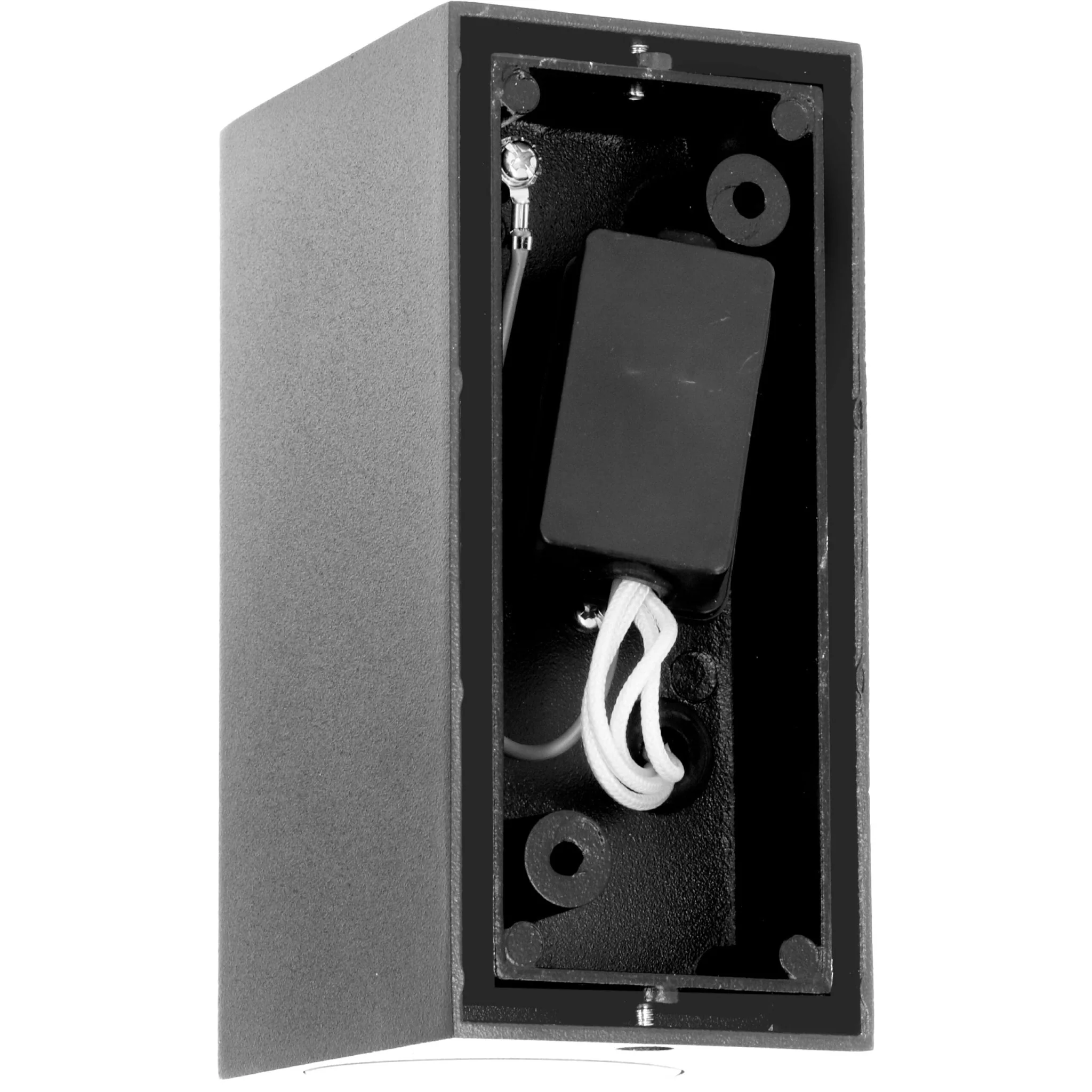 NØRD Up&Down - LED's Light LED Buitenlamp met GU10 fitting - Rechthoek - IP44 - Antraciet - Model Milaan - Image 12