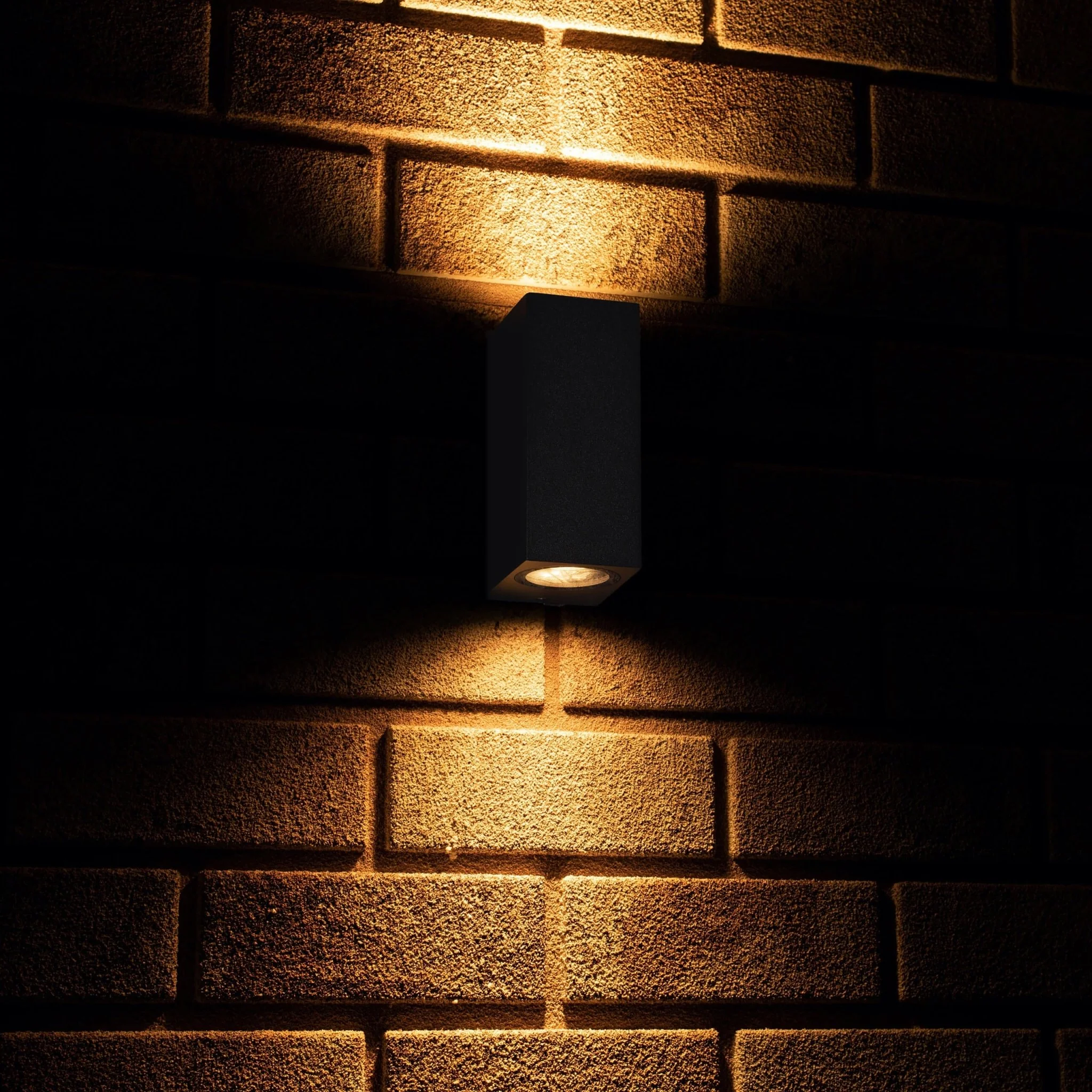 NØRD Up&Down - LED's Light LED Buitenlamp met GU10 fitting - Rechthoek - IP44 - Antraciet - Model Milaan - Image 5