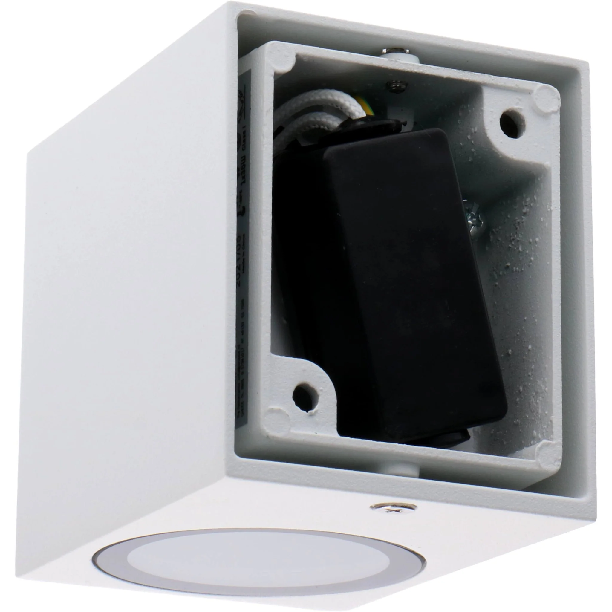NØRD Down - LED's Light LED Wandlamp Buiten met GU10 fitting - Vierkant - IP44 - Wit - Model Rome - Image 10