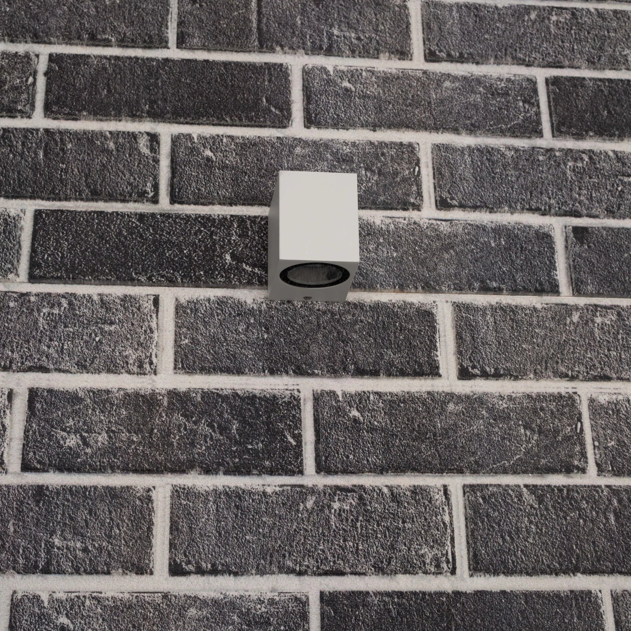 NØRD Down - LED's Light LED Wandlamp Buiten met GU10 fitting - Vierkant - IP44 - Wit - Model Rome - Image 6
