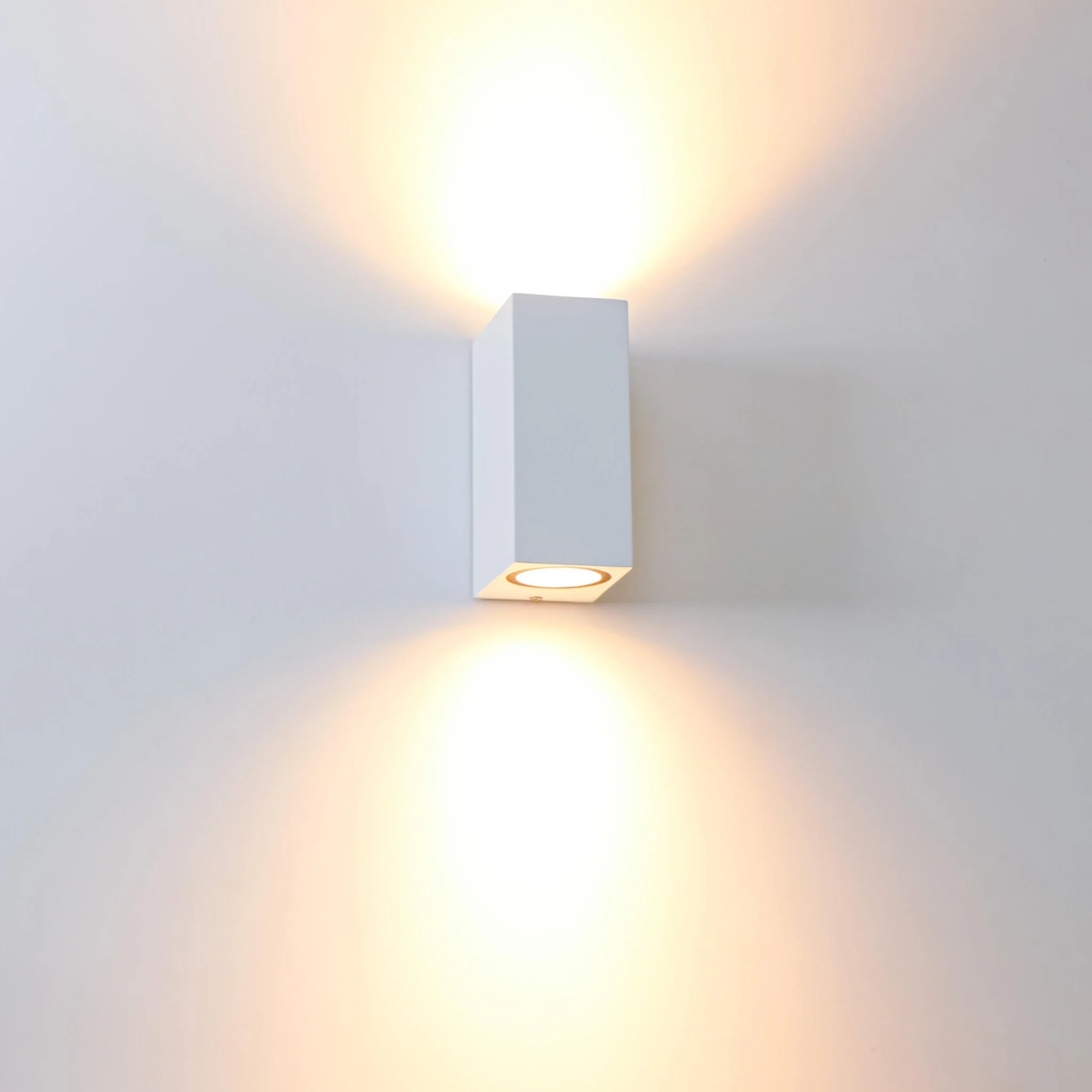 NØRD Up&Down - LED's Light LED Buitenlamp met GU10 fitting - Rechthoek - IP44 - Wit - Model Milaan - Image 4