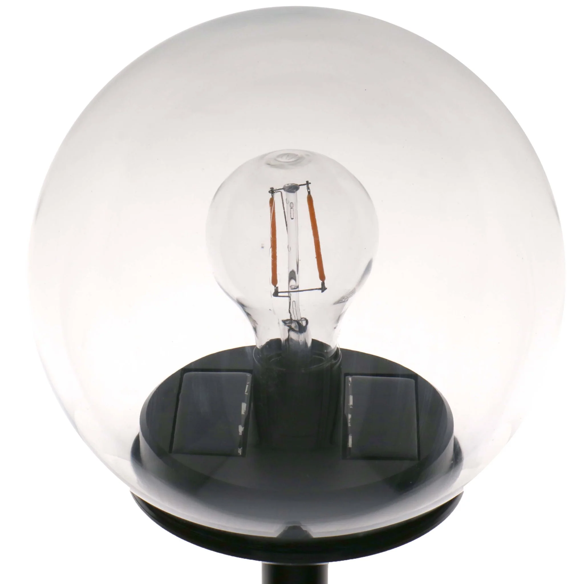 Vintage Solar Priklamp met sensor - Automatisch aan/uit - Warm wit licht - IP44 - 54 cm - Image 9