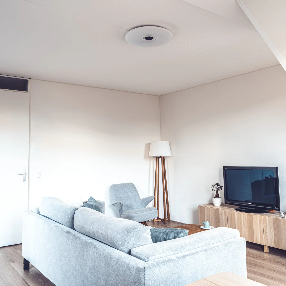 VoiceControl LED Plafondlamp 50 cm met Google Nest & Amazon Echo Dot houder - Bedienbaar met App - Image 8