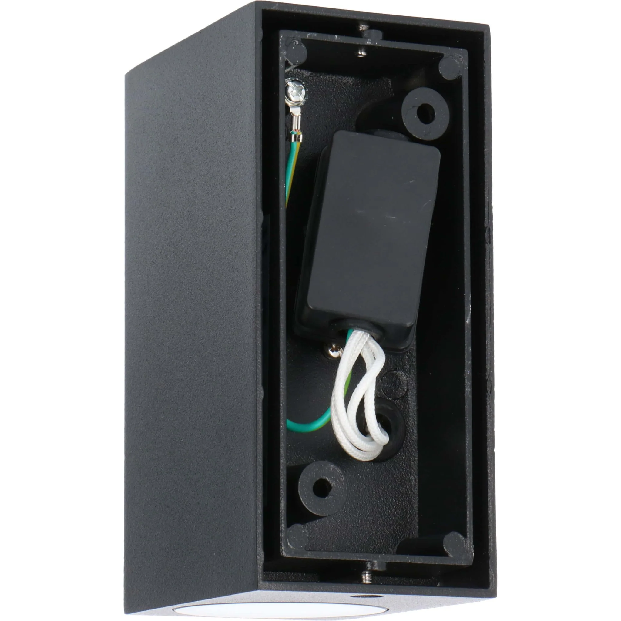 NØRD Up&Down - LED's Light LED Buitenlamp met GU10 fitting - Rechthoek - IP44 - Zwart - Model Milaan - Image 11