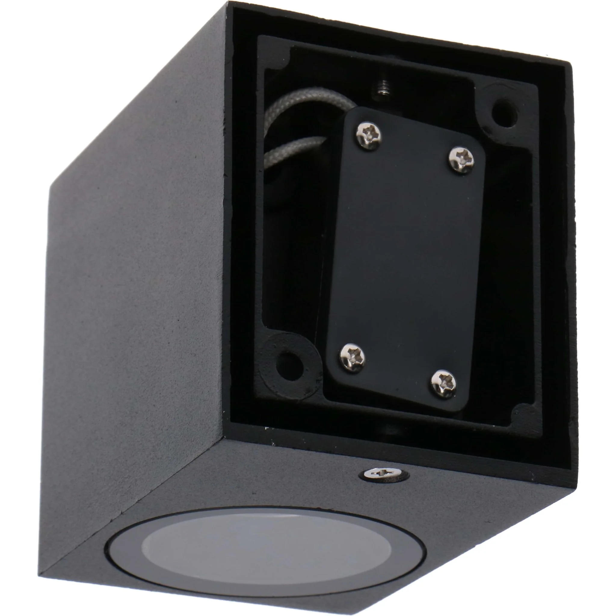 NØRD Down - LED's Light LED Wandlamp Buiten met GU10 fitting - Vierkant - IP44 - Zwart - Model Rome - Image 10
