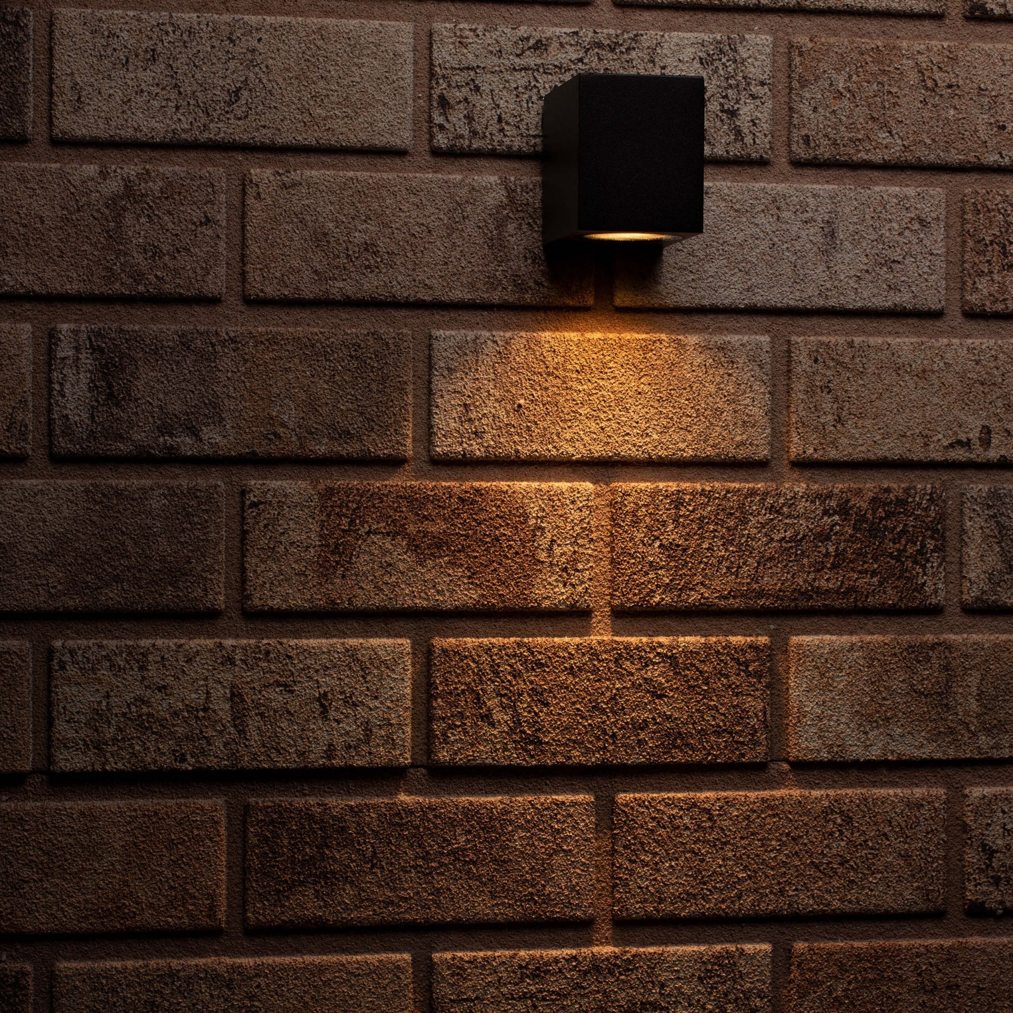 NØRD Down - LED's Light LED Wandlamp Buiten met GU10 fitting - Vierkant - IP44 - Zwart - Model Rome - Image 12