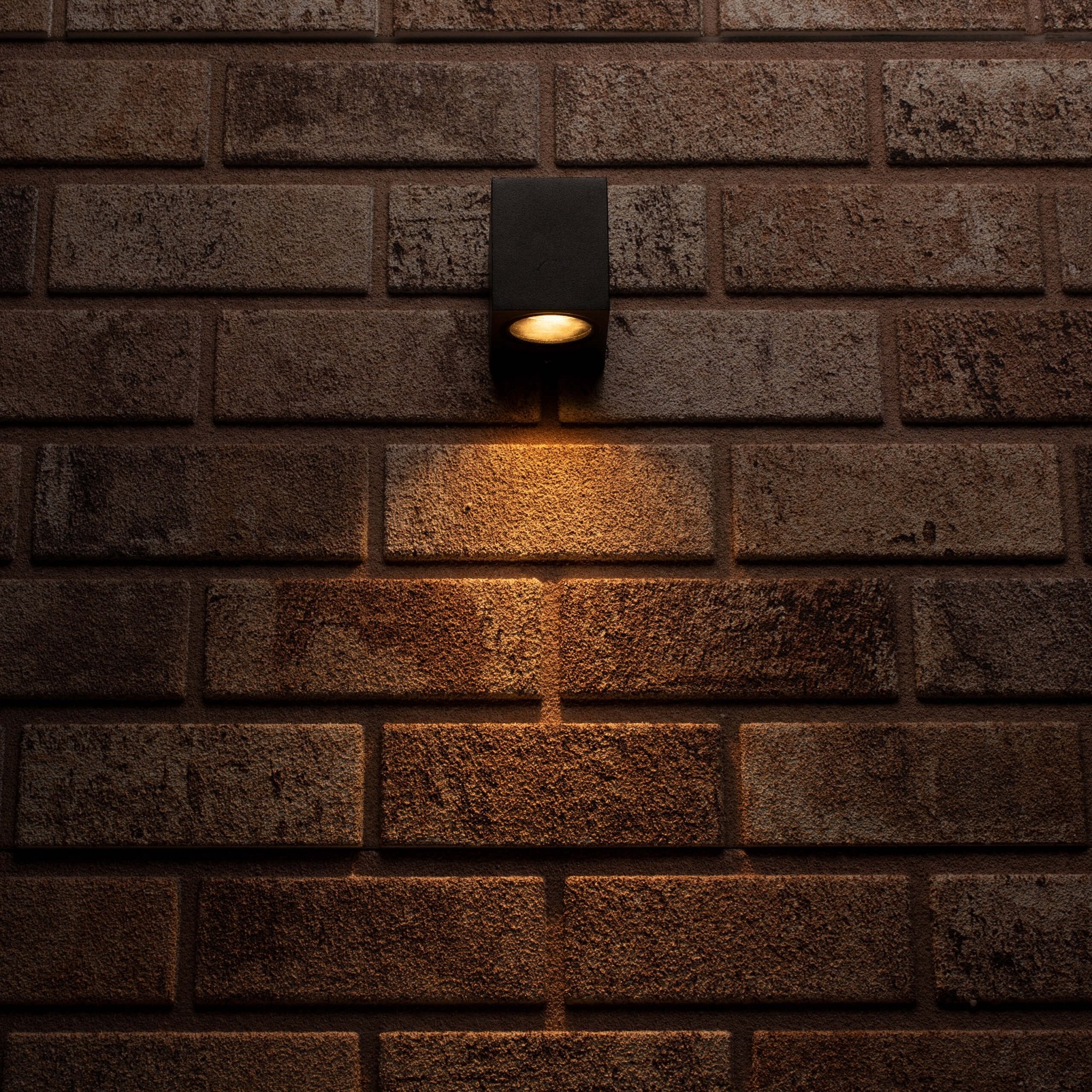 NØRD Down - LED's Light LED Wandlamp Buiten met GU10 fitting - Vierkant - IP44 - Zwart - Model Rome - Image 3