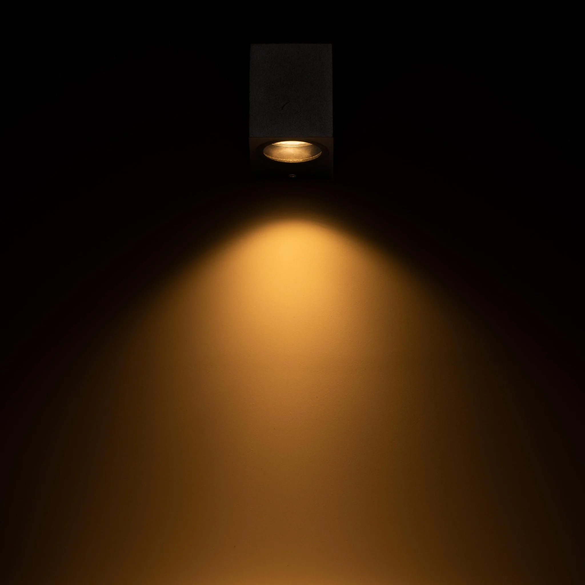 NØRD Down - LED's Light LED Wandlamp Buiten met GU10 fitting - Vierkant - IP44 - Zwart - Model Rome - Image 4