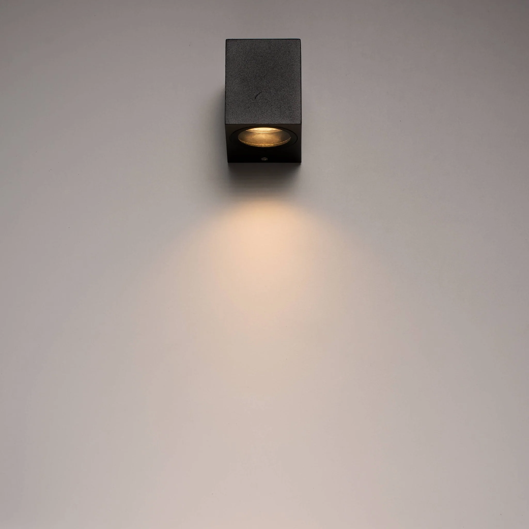 NØRD Down - LED's Light LED Wandlamp Buiten met GU10 fitting - Vierkant - IP44 - Zwart - Model Rome - Image 5