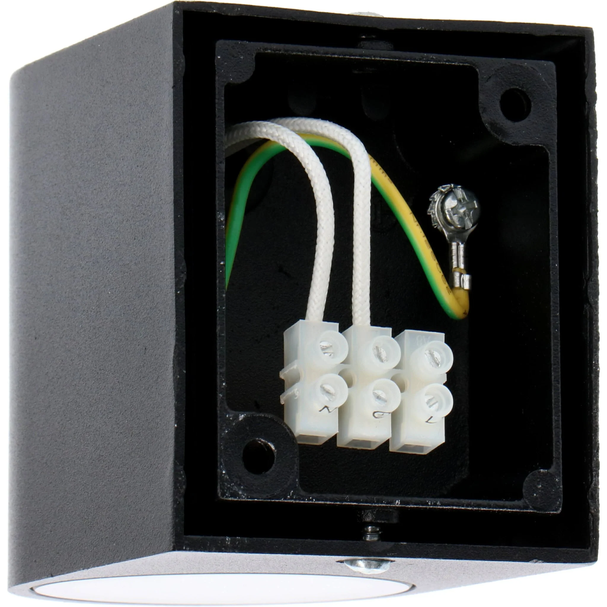LED's Light LED Wandlamp buiten met GU10 fitting - Rond - Model San Marino - IP44 - Zwart - Image 10