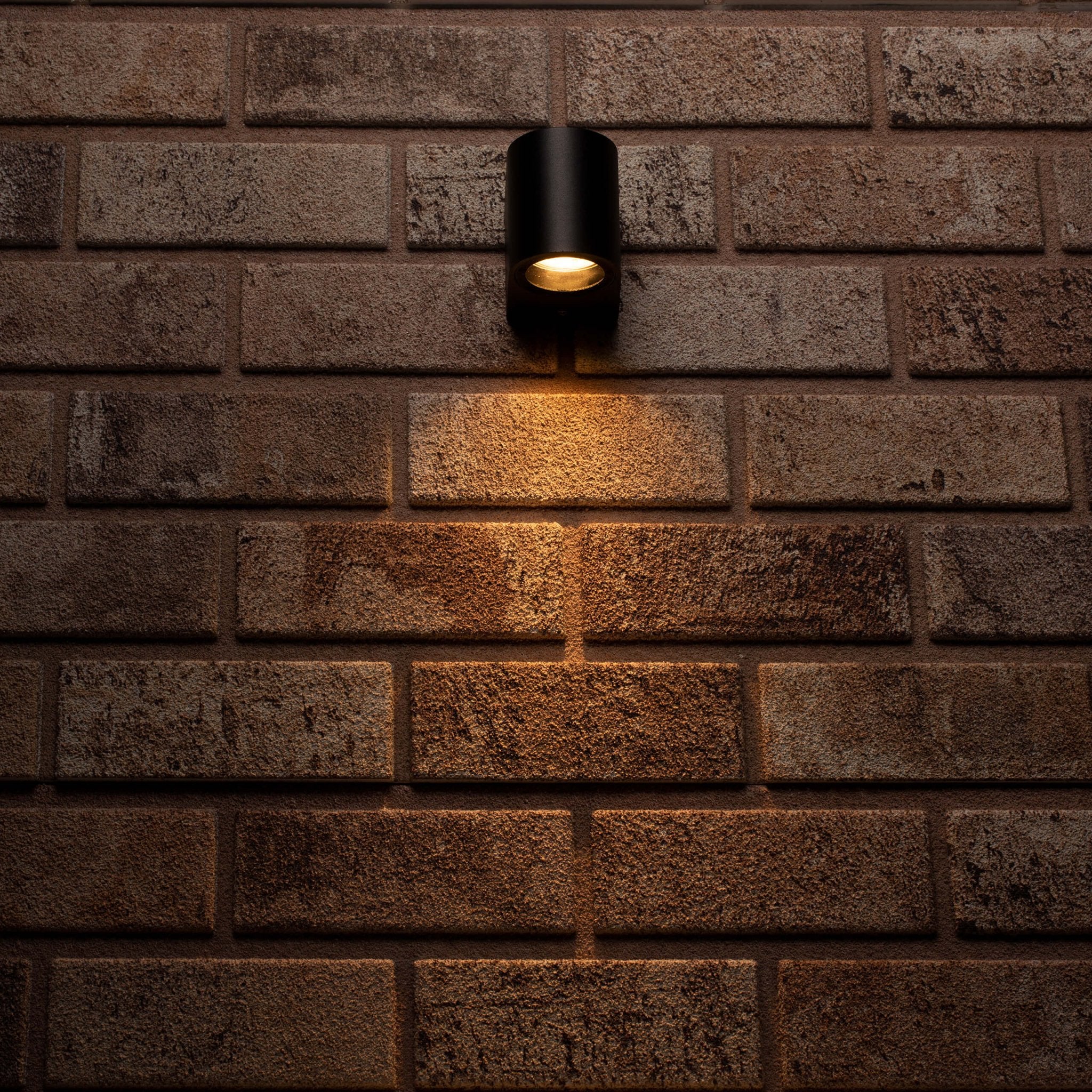 LED's Light LED Wandlamp buiten met GU10 fitting - Rond - Model San Marino - IP44 - Zwart - Image 3