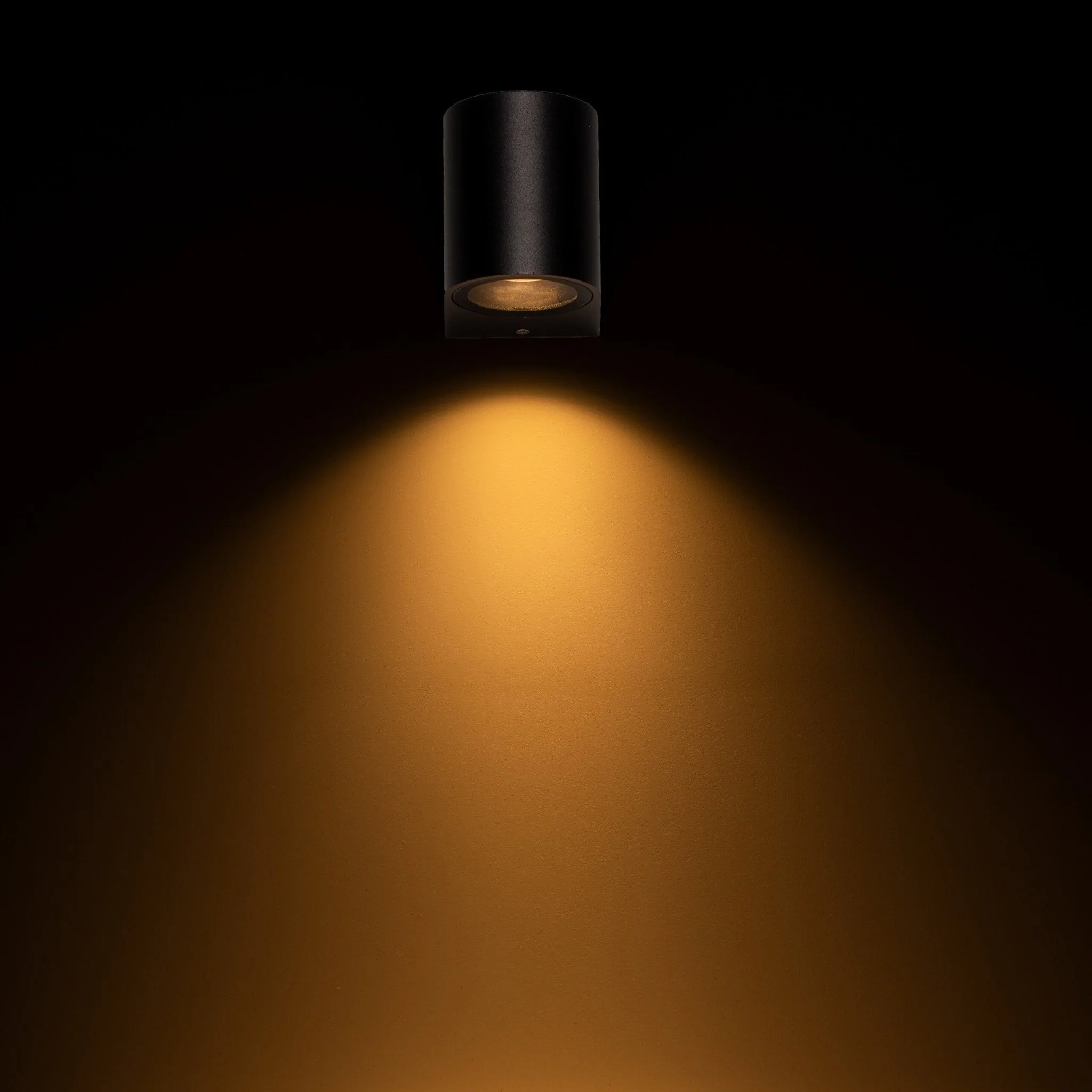 LED's Light LED Wandlamp buiten met GU10 fitting - Rond - Model San Marino - IP44 - Zwart - Image 4