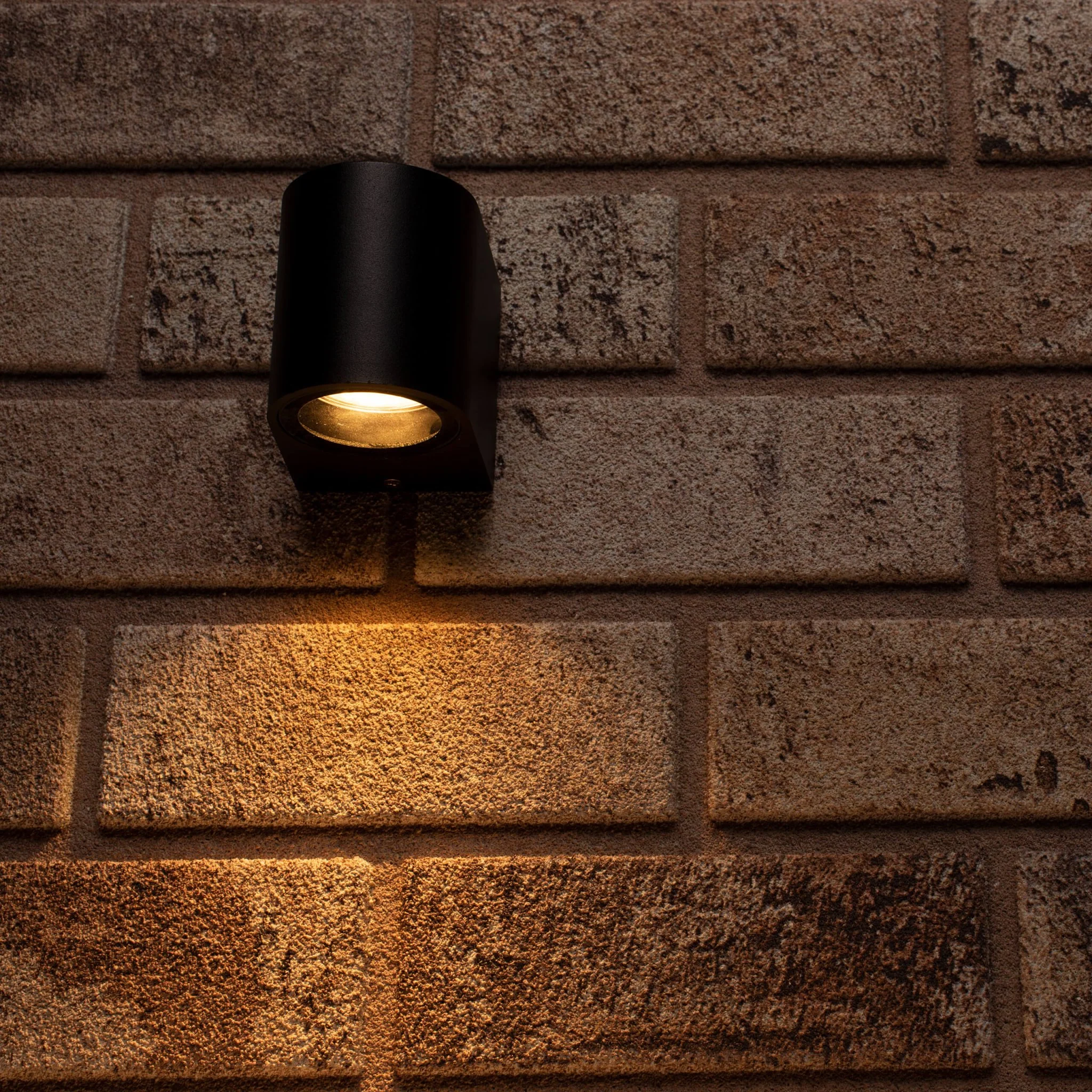 LED's Light LED Wandlamp buiten met GU10 fitting - Rond - Model San Marino - IP44 - Zwart - Image 5