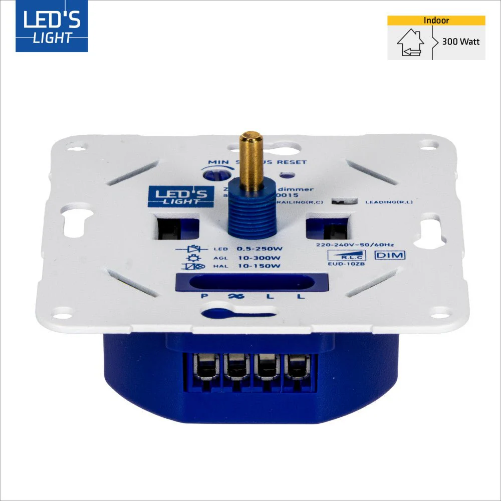 LED's Light Smart Zigbee LED dimmer - 300 watt - Geschikt voor fase afsnijding (trailing edge) & fase aansnijding (leading edge) - Inbouw dimmer - Universeel - Image 2